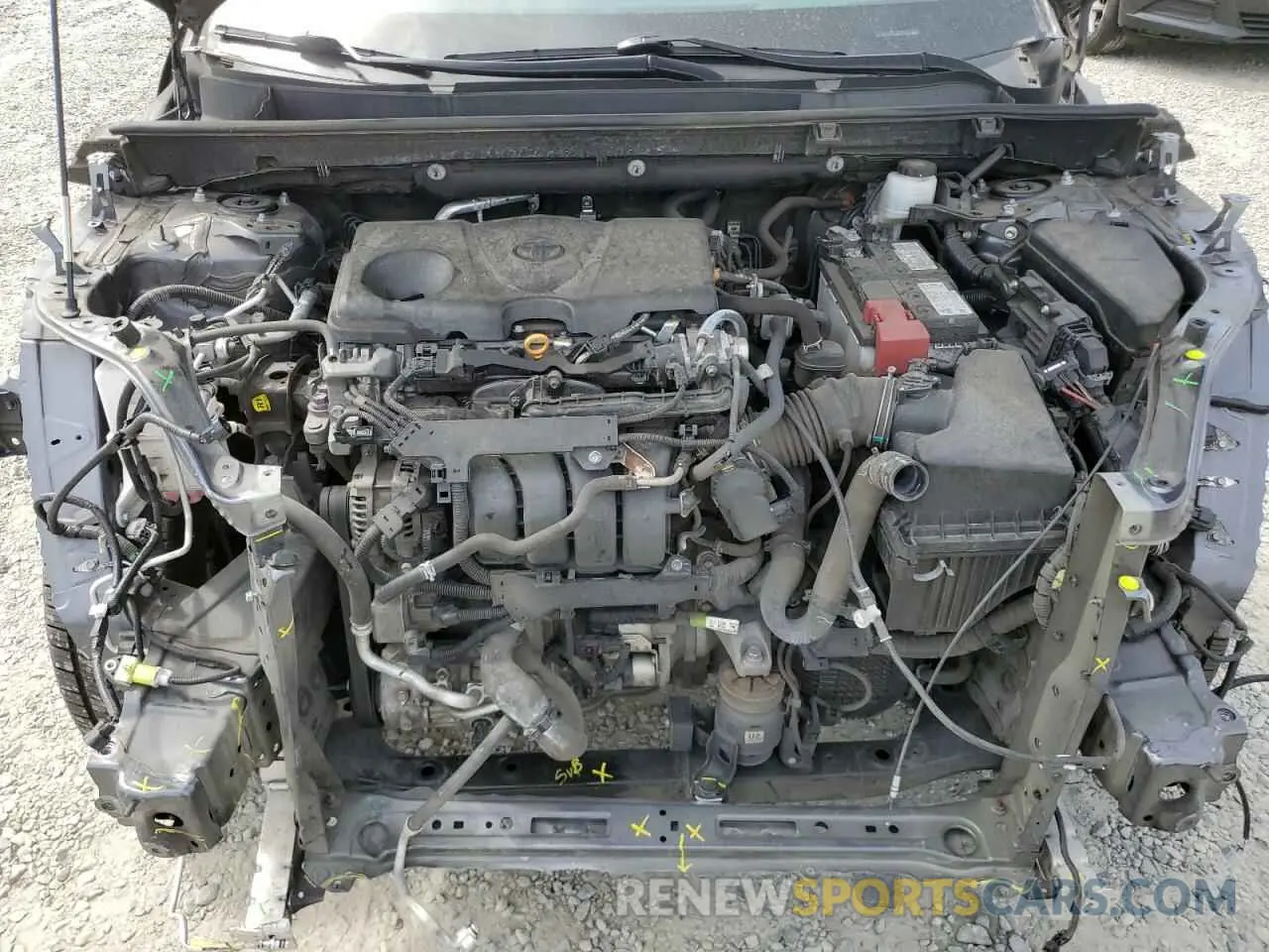 12 Фотография поврежденного автомобиля 2T3G1RFV2NC295867 TOYOTA RAV4 2022