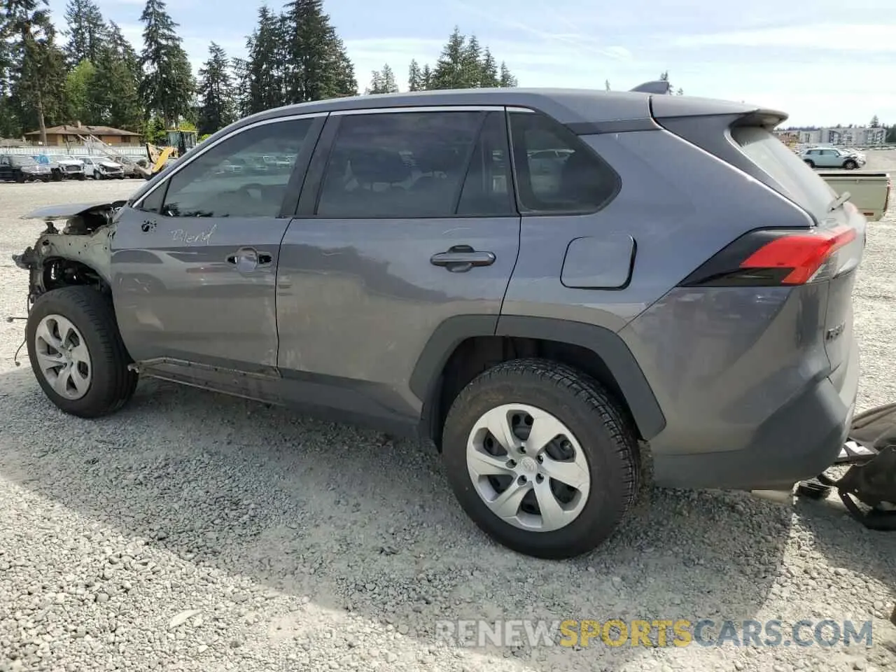 2 Фотография поврежденного автомобиля 2T3G1RFV2NC295867 TOYOTA RAV4 2022