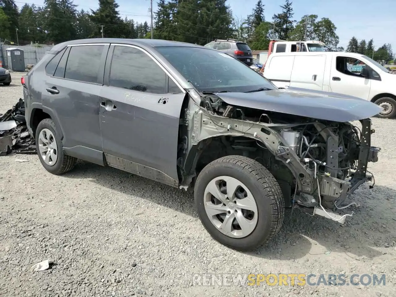 4 Фотография поврежденного автомобиля 2T3G1RFV2NC295867 TOYOTA RAV4 2022
