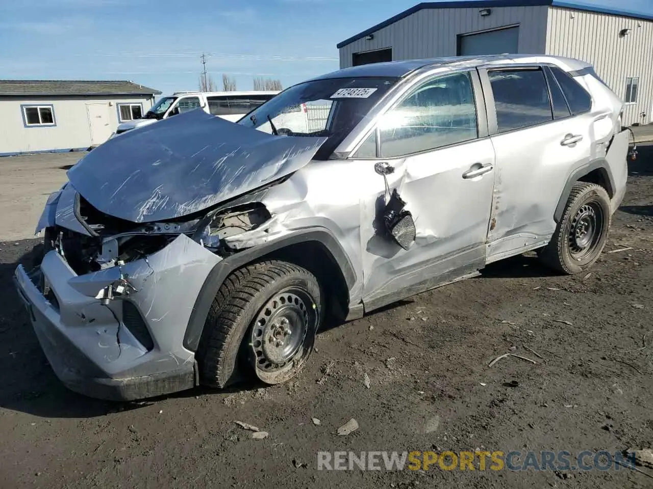 1 Photograph of a damaged car 2T3G1RFV3NC309775 TOYOTA RAV4 2022