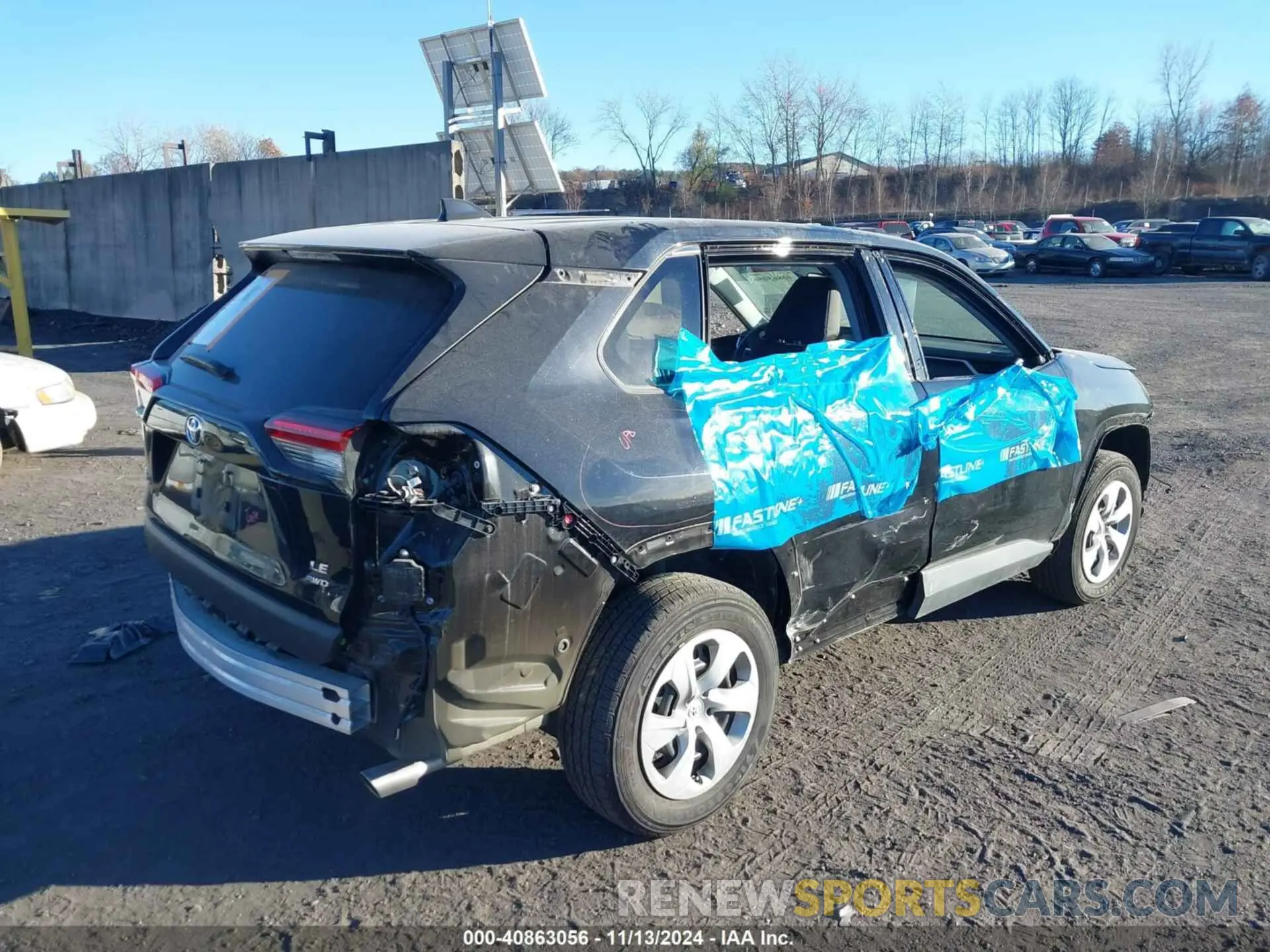 4 Фотография поврежденного автомобиля 2T3G1RFV3NW281250 TOYOTA RAV4 2022