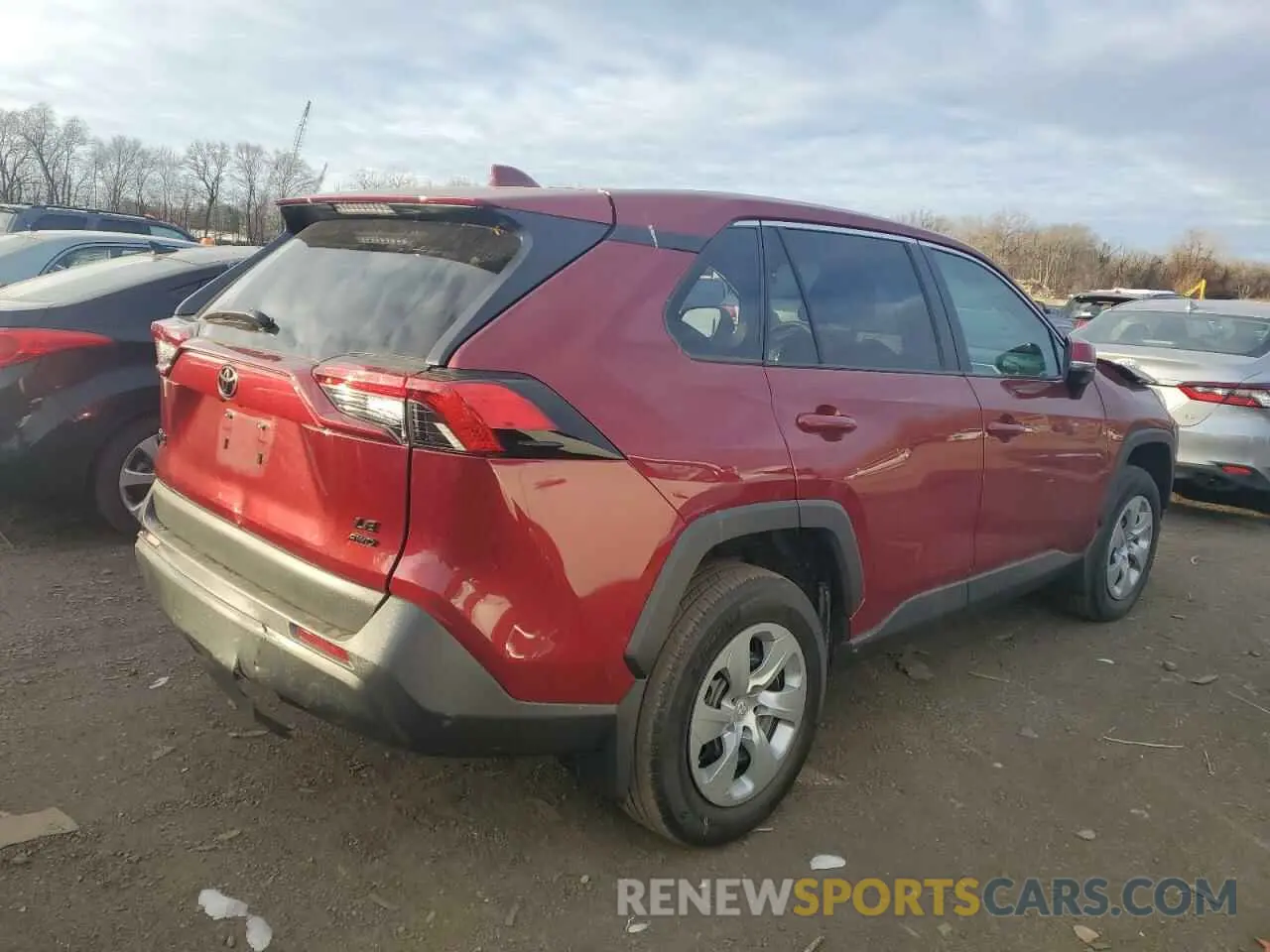 3 Photograph of a damaged car 2T3G1RFV6NW298625 TOYOTA RAV4 2022