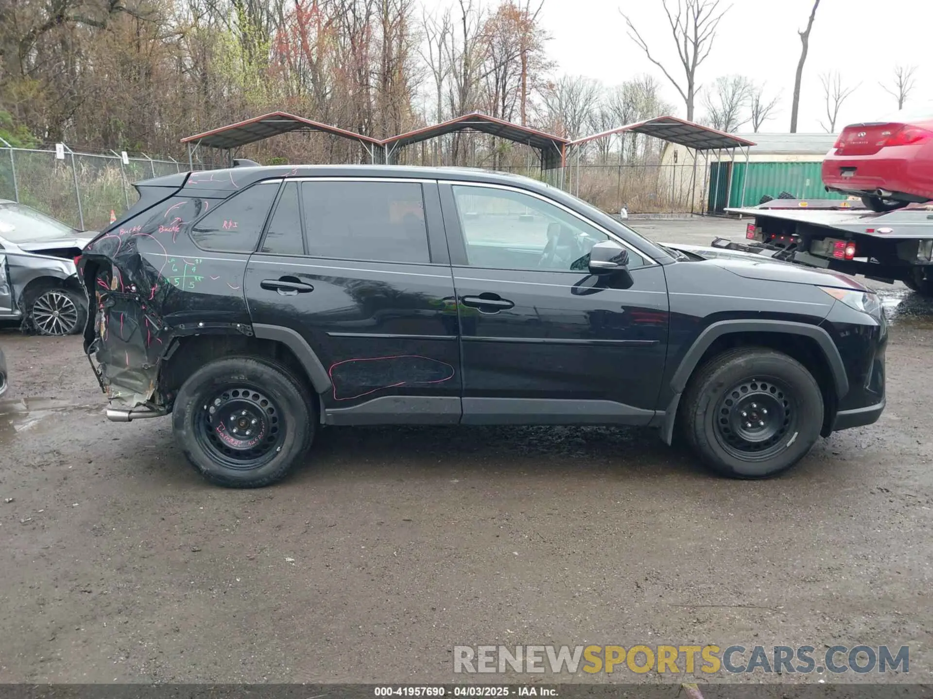 13 Photograph of a damaged car 2T3G1RFV7NW317134 TOYOTA RAV4 2022