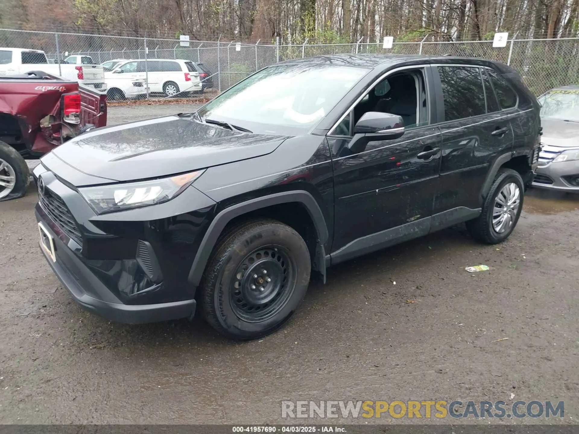 2 Photograph of a damaged car 2T3G1RFV7NW317134 TOYOTA RAV4 2022