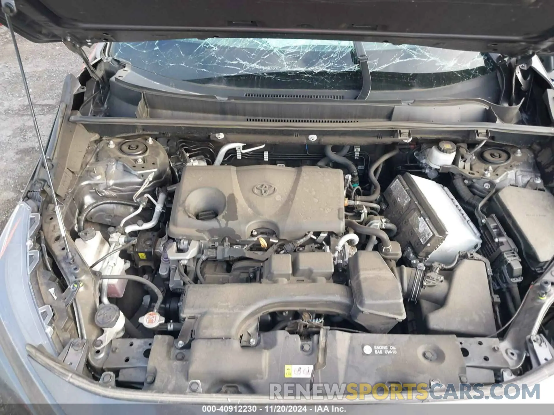 10 Фотография поврежденного автомобиля 2T3G1RFV8NC265045 TOYOTA RAV4 2022