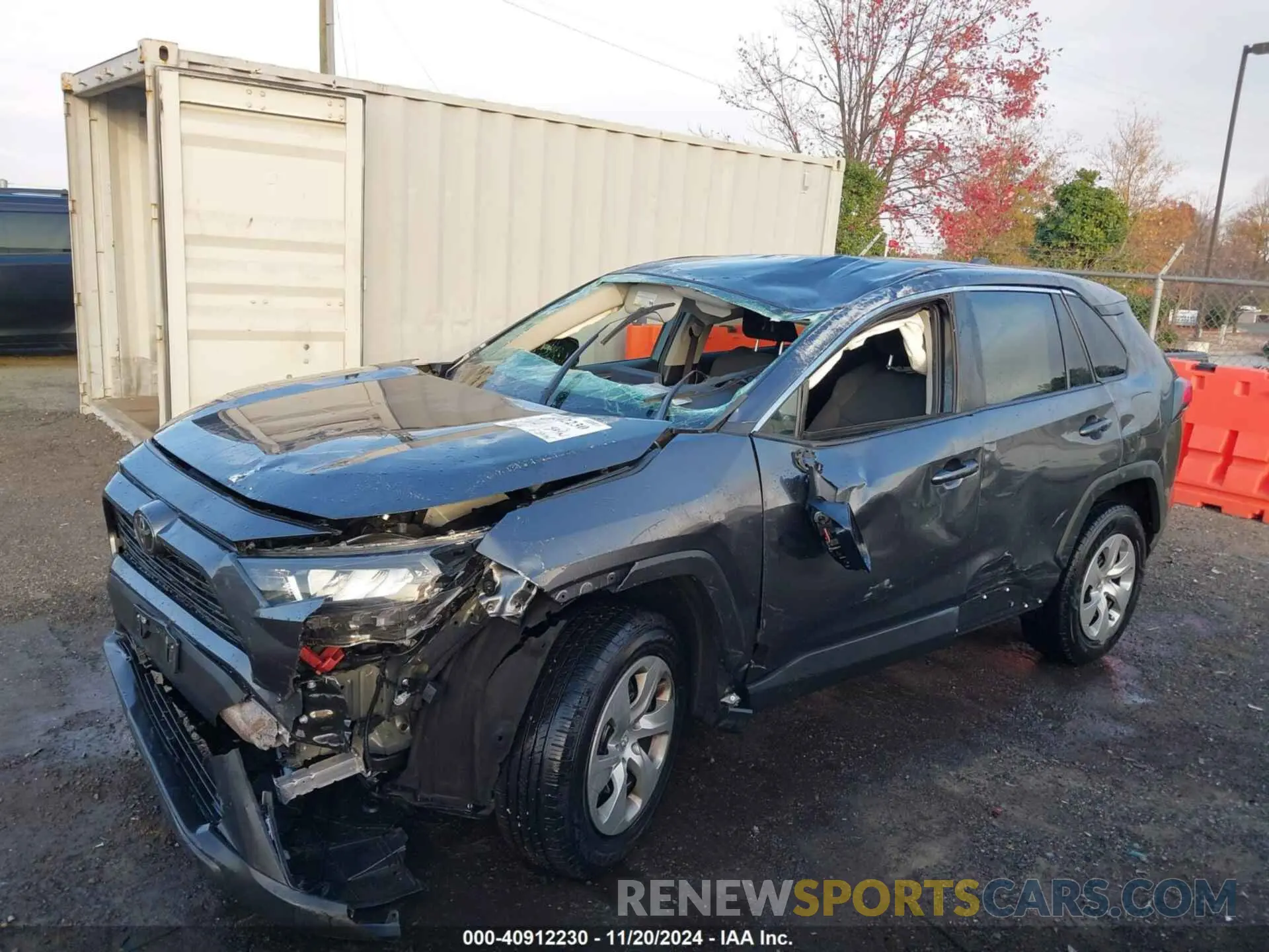 2 Фотография поврежденного автомобиля 2T3G1RFV8NC265045 TOYOTA RAV4 2022