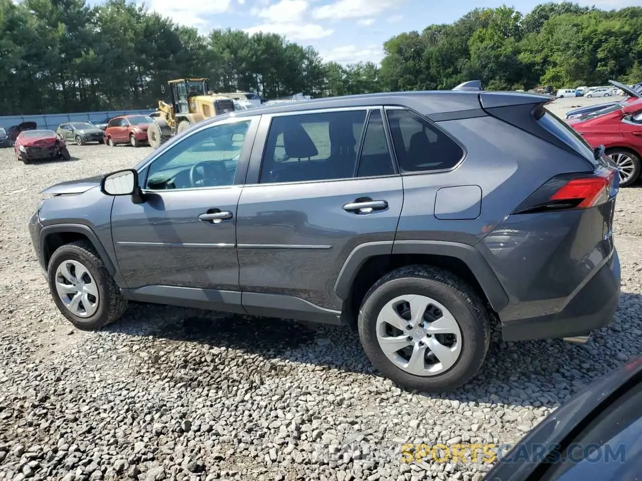 2 Photograph of a damaged car 2T3G1RFV8NC321985 TOYOTA RAV4 2022