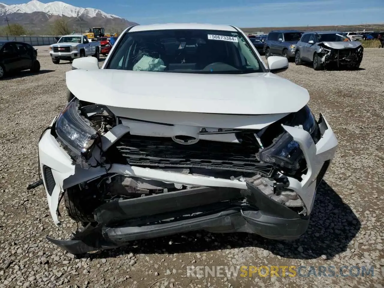 5 Фотография поврежденного автомобиля 2T3G1RFVXNC266715 TOYOTA RAV4 2022