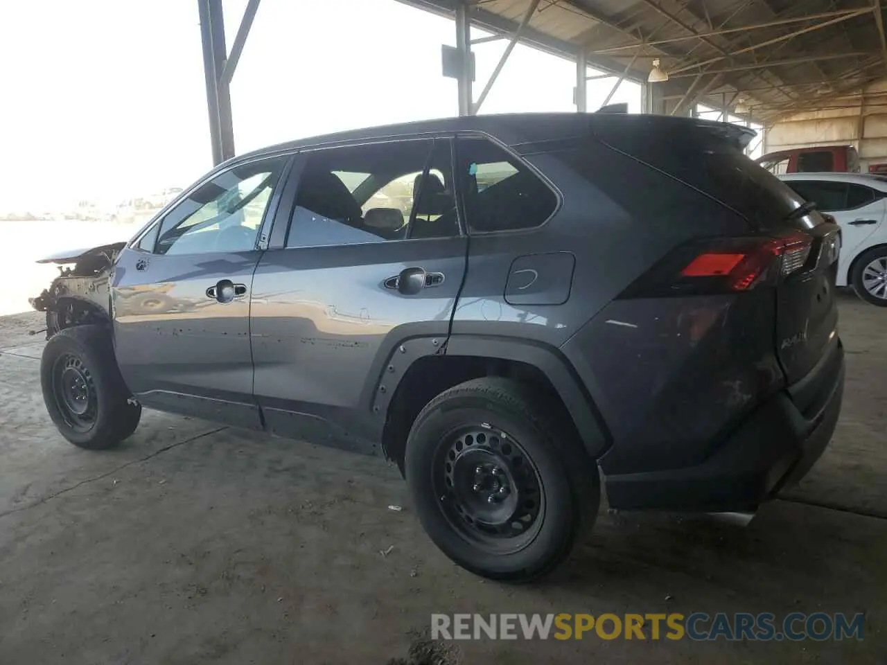 2 Photograph of a damaged car 2T3H1RFV0NW207675 TOYOTA RAV4 2022