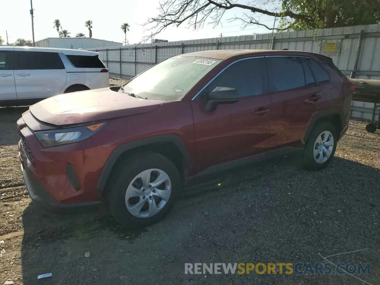 1 Photograph of a damaged car 2T3H1RFV0NW209314 TOYOTA RAV4 2022