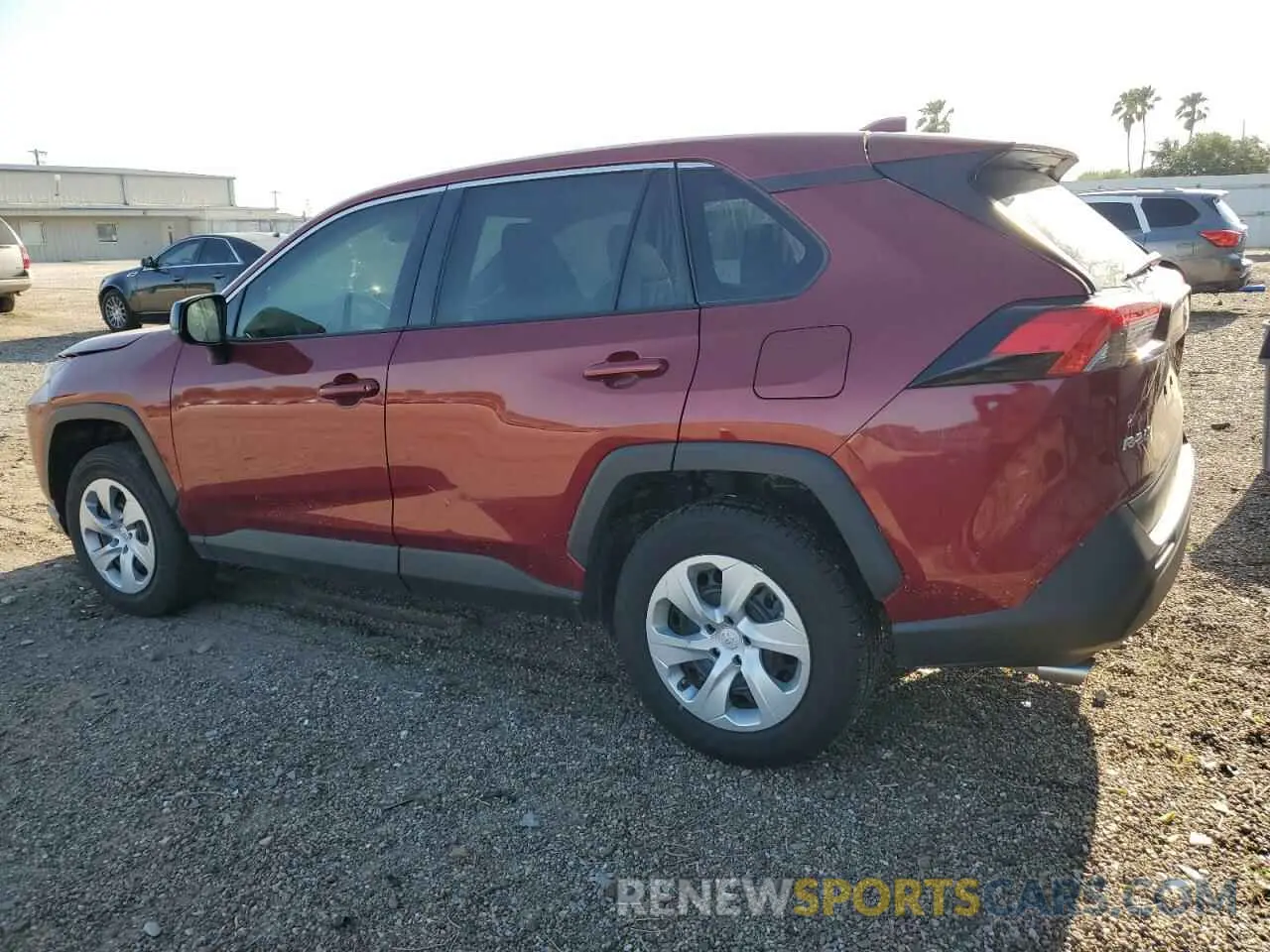 2 Photograph of a damaged car 2T3H1RFV0NW209314 TOYOTA RAV4 2022