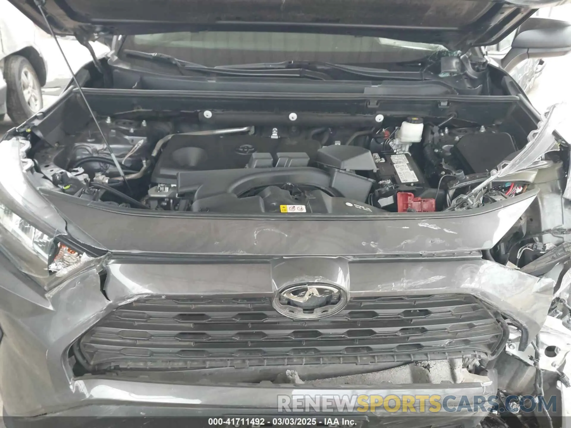 10 Фотография поврежденного автомобиля 2T3H1RFV0NW212570 TOYOTA RAV4 2022