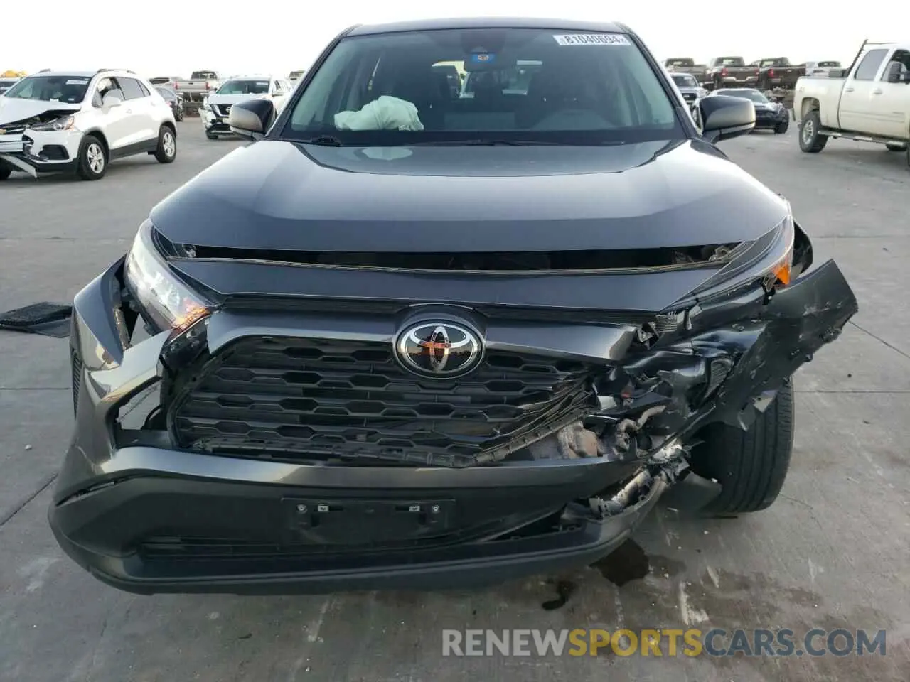 5 Фотография поврежденного автомобиля 2T3H1RFV1NC177491 TOYOTA RAV4 2022