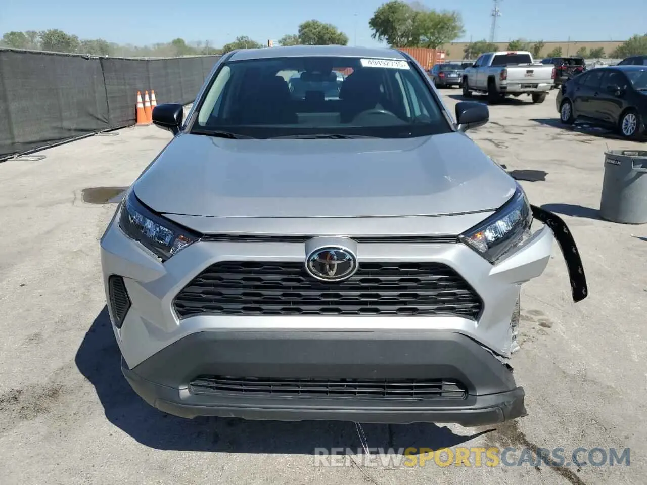5 Фотография поврежденного автомобиля 2T3H1RFV1NW187419 TOYOTA RAV4 2022