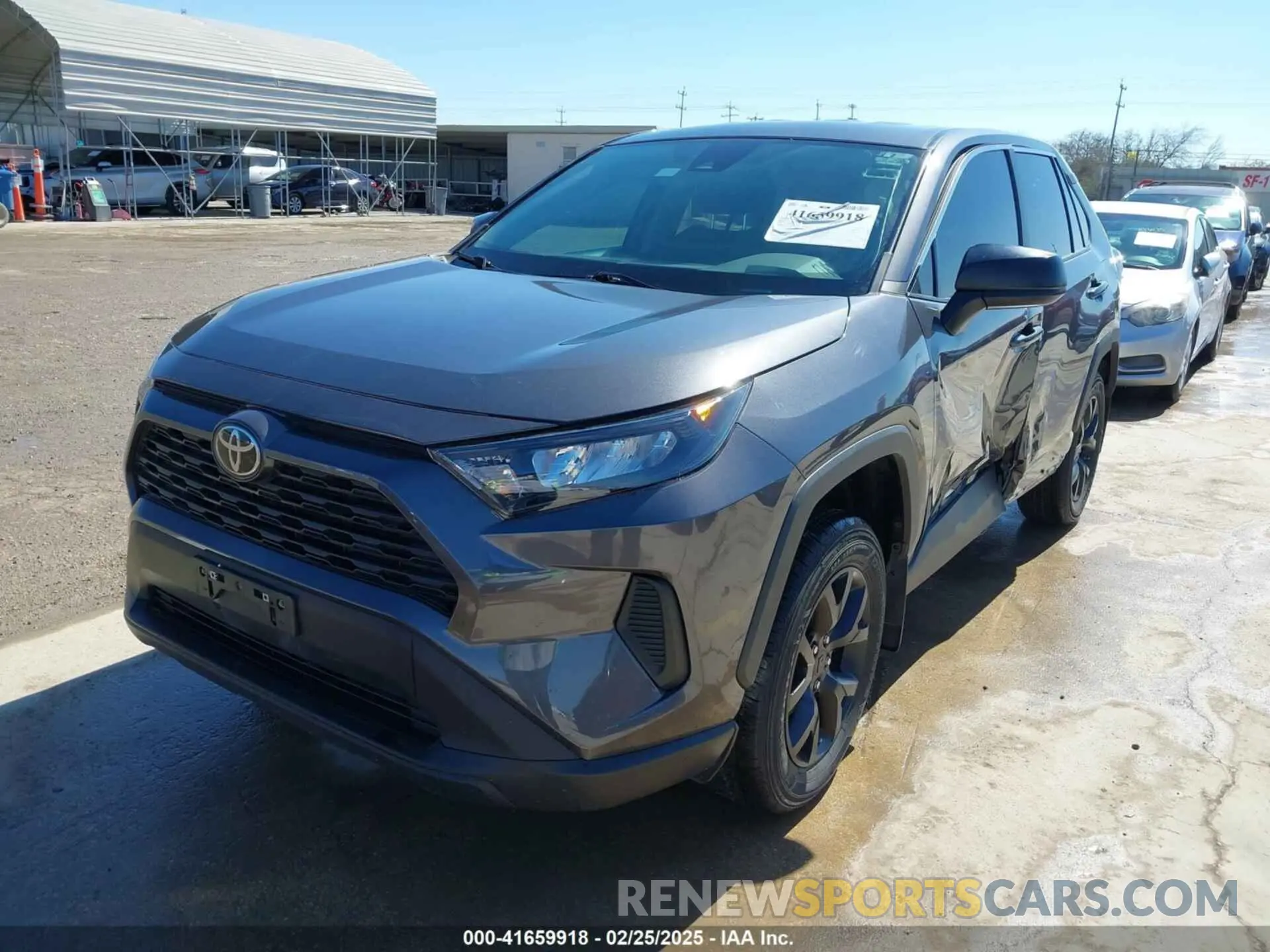 2 Photograph of a damaged car 2T3H1RFV2NW217236 TOYOTA RAV4 2022