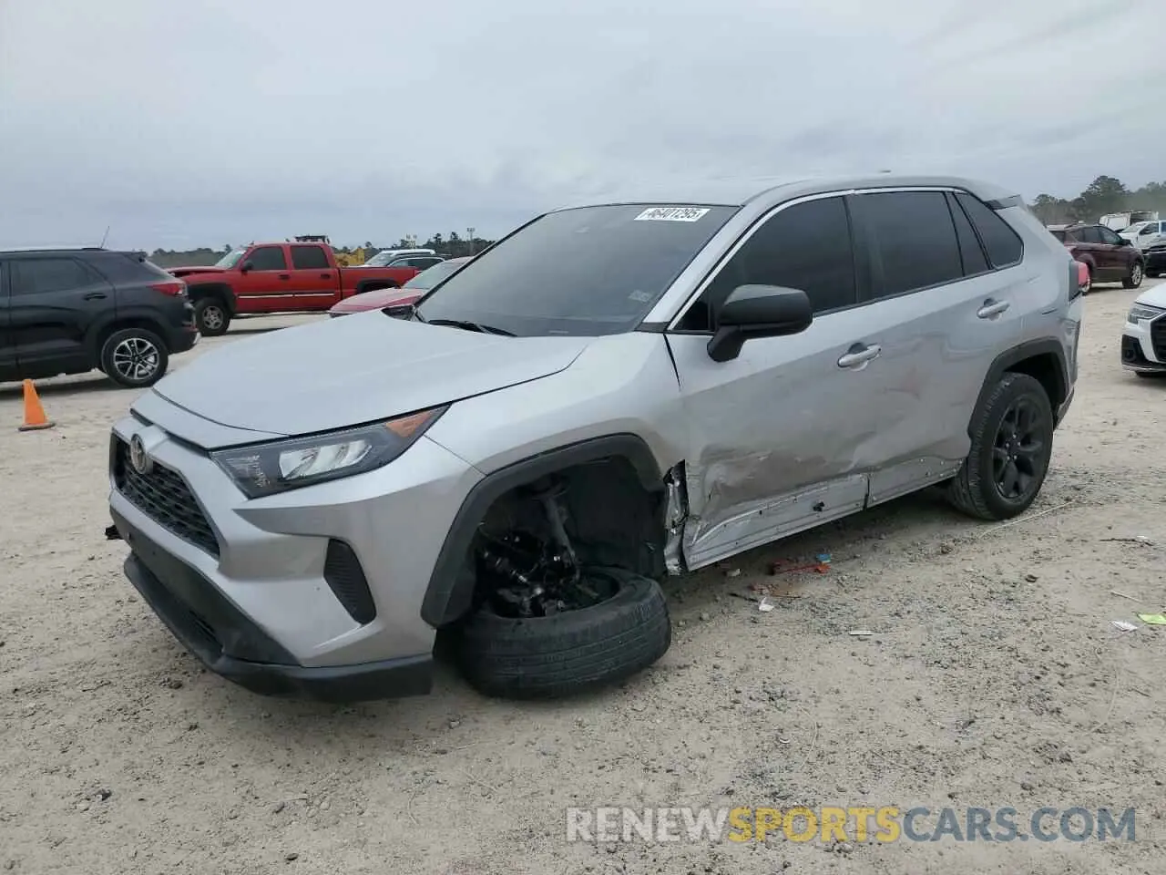 1 Фотография поврежденного автомобиля 2T3H1RFV3NC190047 TOYOTA RAV4 2022