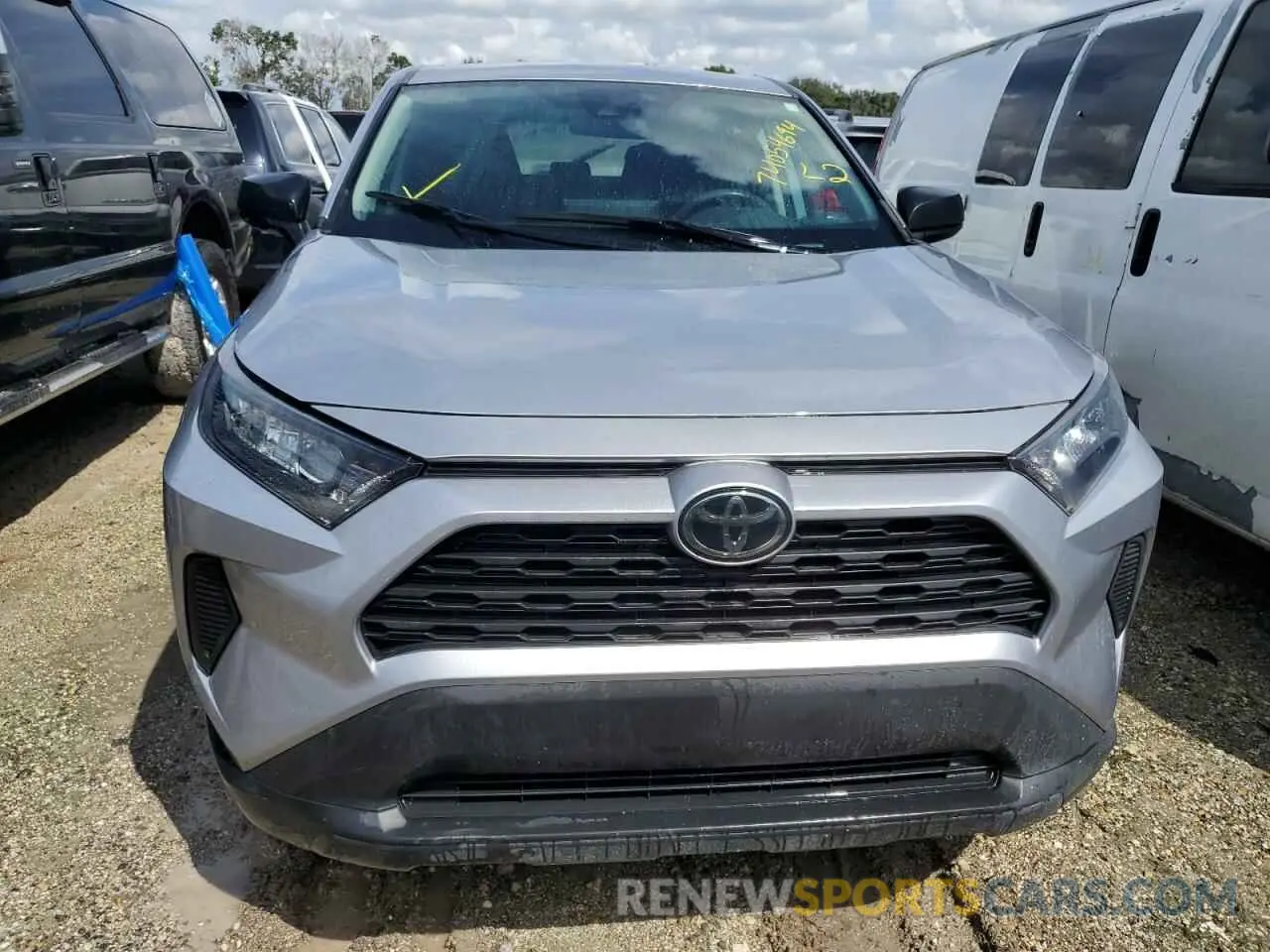 5 Фотография поврежденного автомобиля 2T3H1RFV3NC209180 TOYOTA RAV4 2022