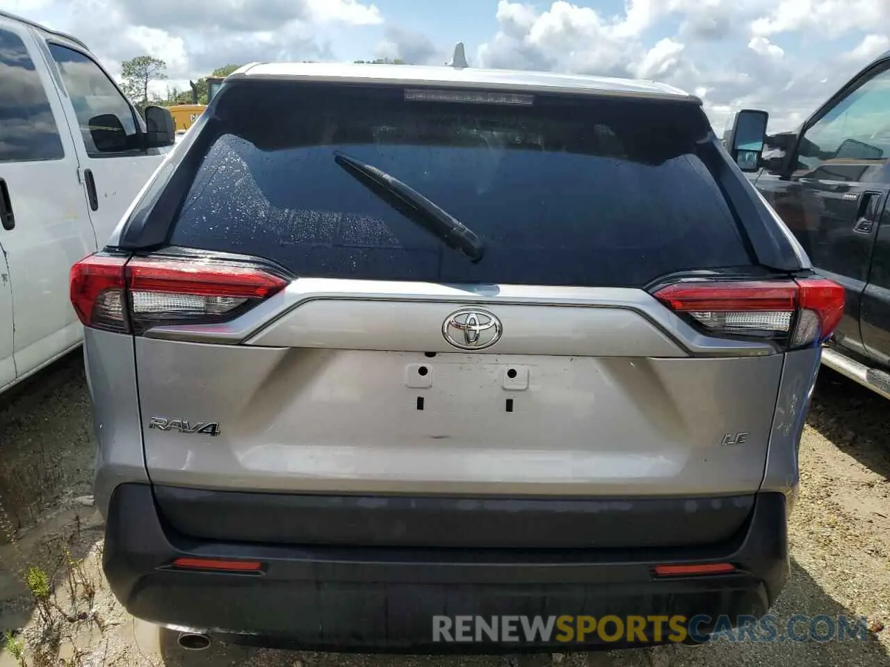 6 Фотография поврежденного автомобиля 2T3H1RFV3NC209180 TOYOTA RAV4 2022
