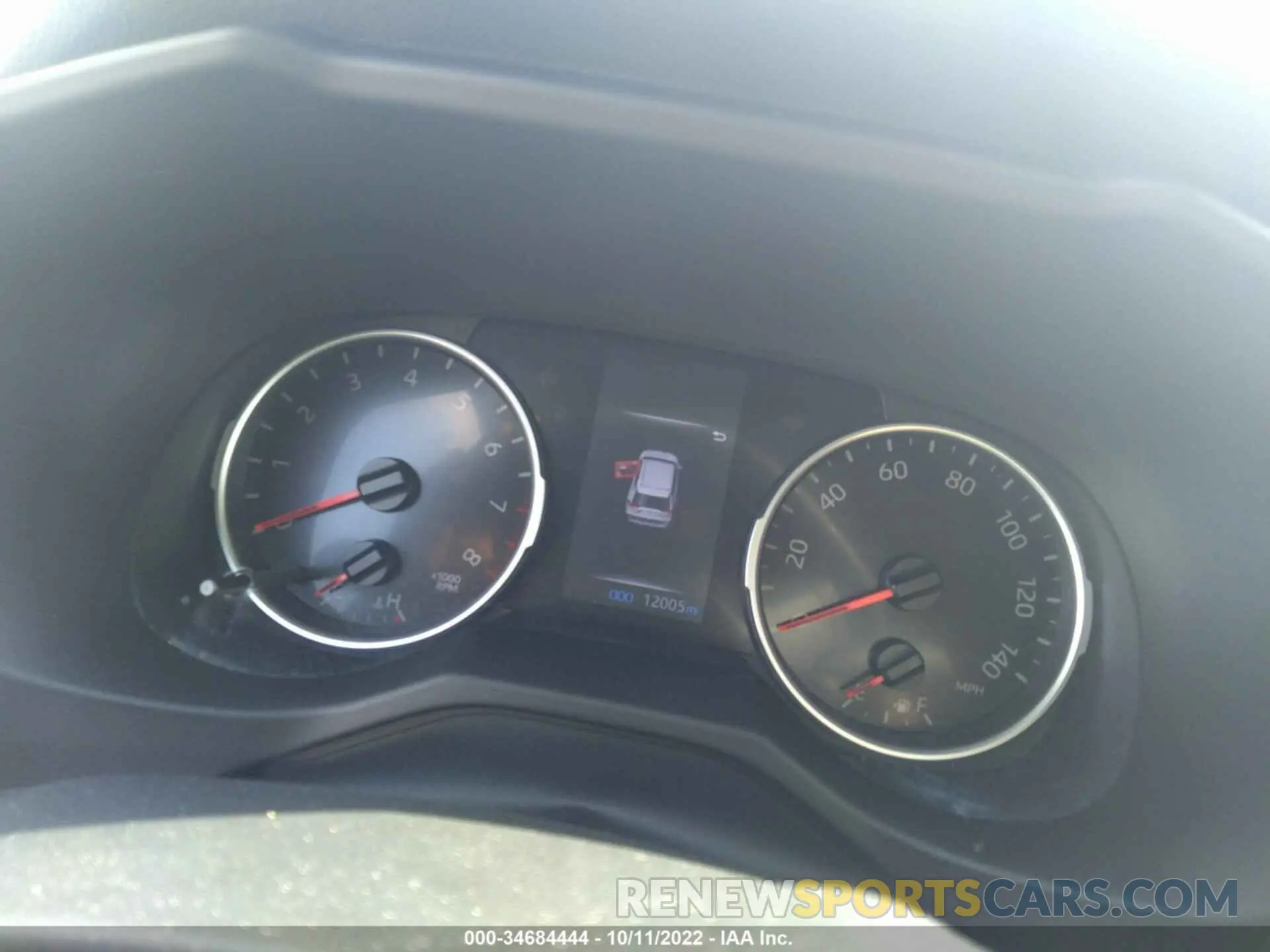 7 Фотография поврежденного автомобиля 2T3H1RFV3NW192847 TOYOTA RAV4 2022