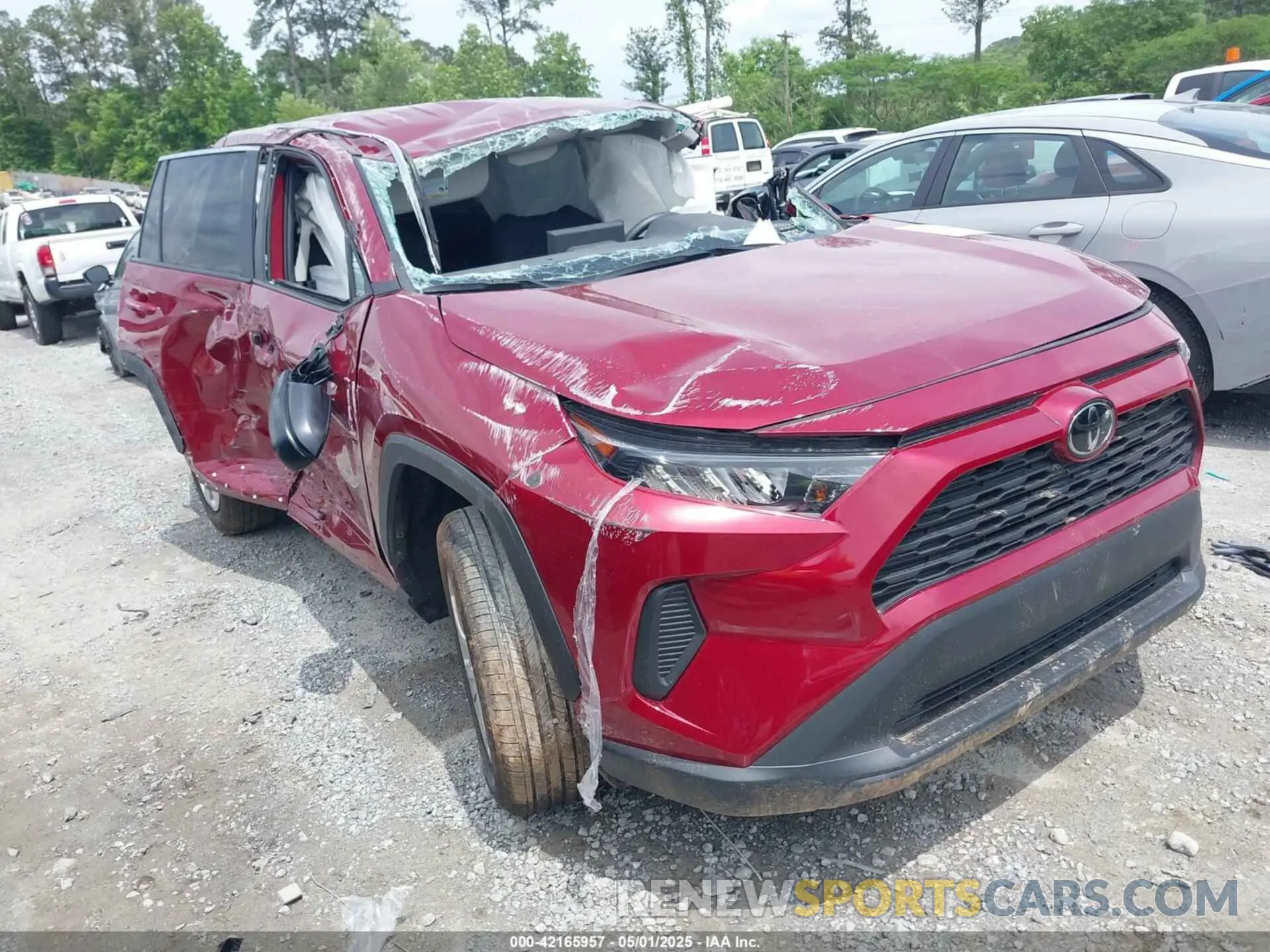 1 Фотография поврежденного автомобиля 2T3H1RFV3NW207623 TOYOTA RAV4 2022