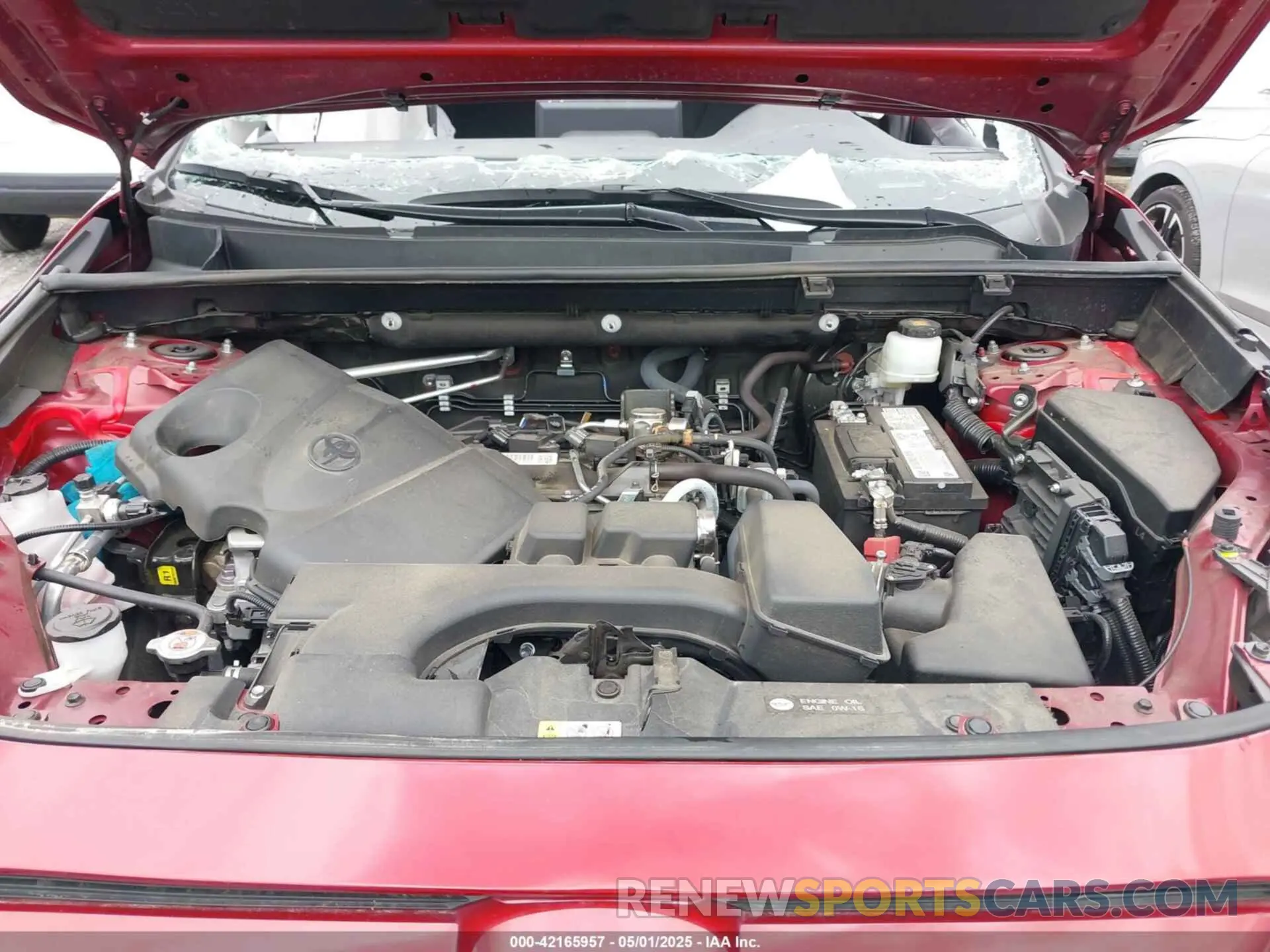10 Фотография поврежденного автомобиля 2T3H1RFV3NW207623 TOYOTA RAV4 2022