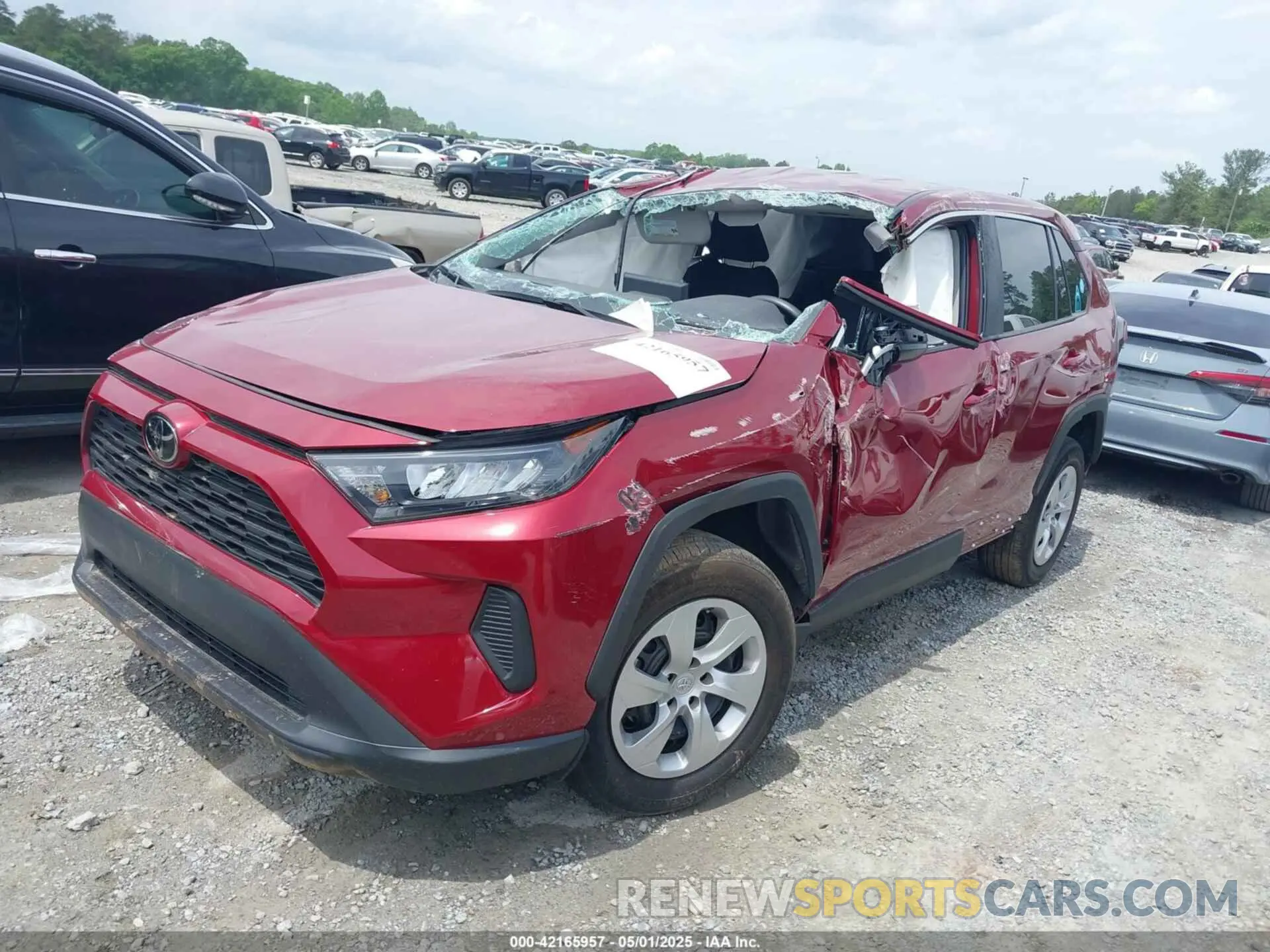 2 Фотография поврежденного автомобиля 2T3H1RFV3NW207623 TOYOTA RAV4 2022