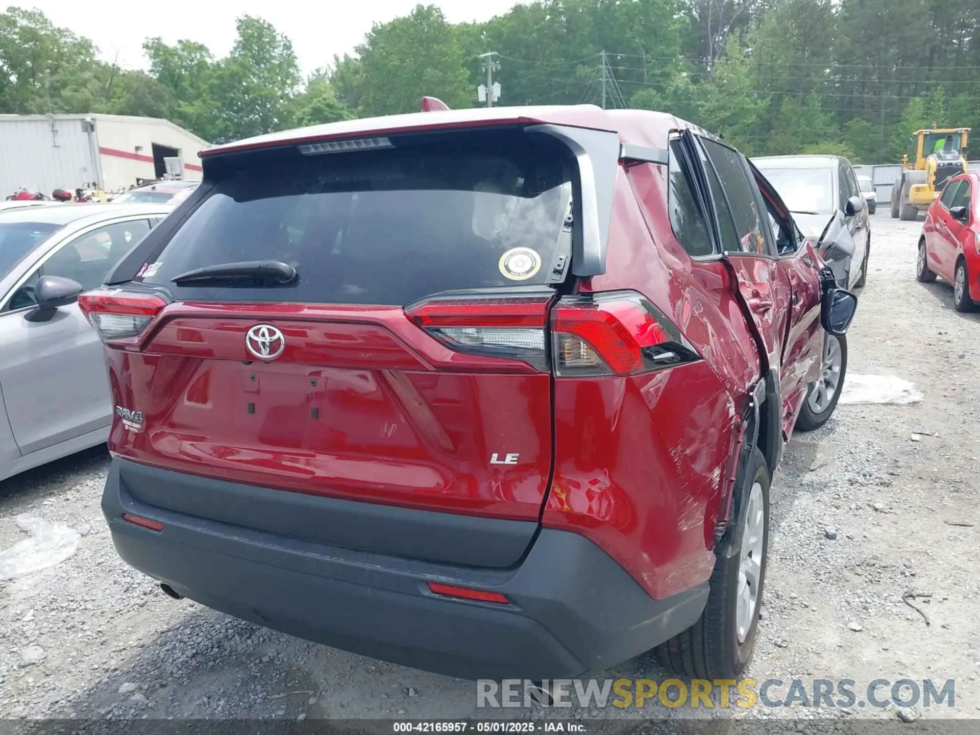 4 Фотография поврежденного автомобиля 2T3H1RFV3NW207623 TOYOTA RAV4 2022