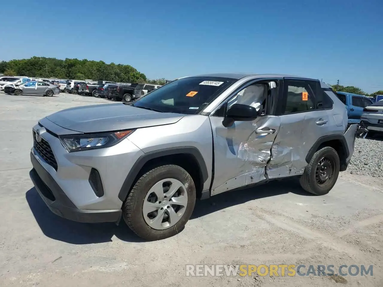 1 Фотография поврежденного автомобиля 2T3H1RFV4NC198416 TOYOTA RAV4 2022