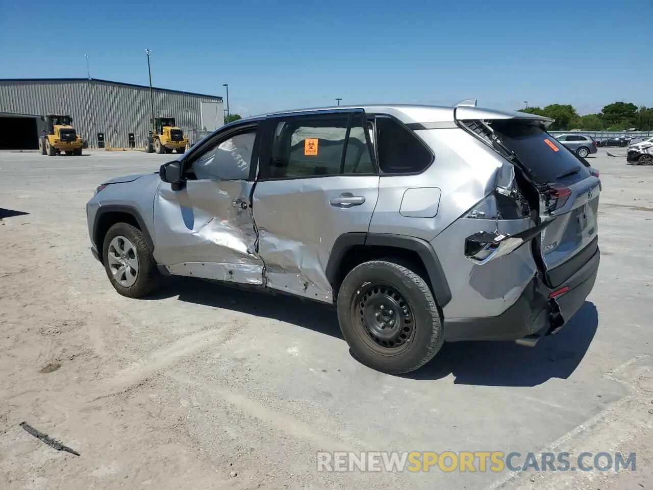 2 Фотография поврежденного автомобиля 2T3H1RFV4NC198416 TOYOTA RAV4 2022
