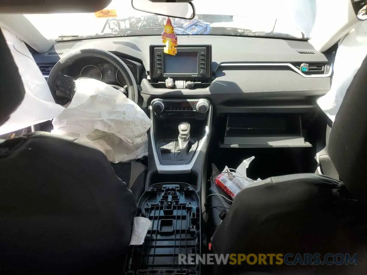 8 Фотография поврежденного автомобиля 2T3H1RFV4NC198416 TOYOTA RAV4 2022