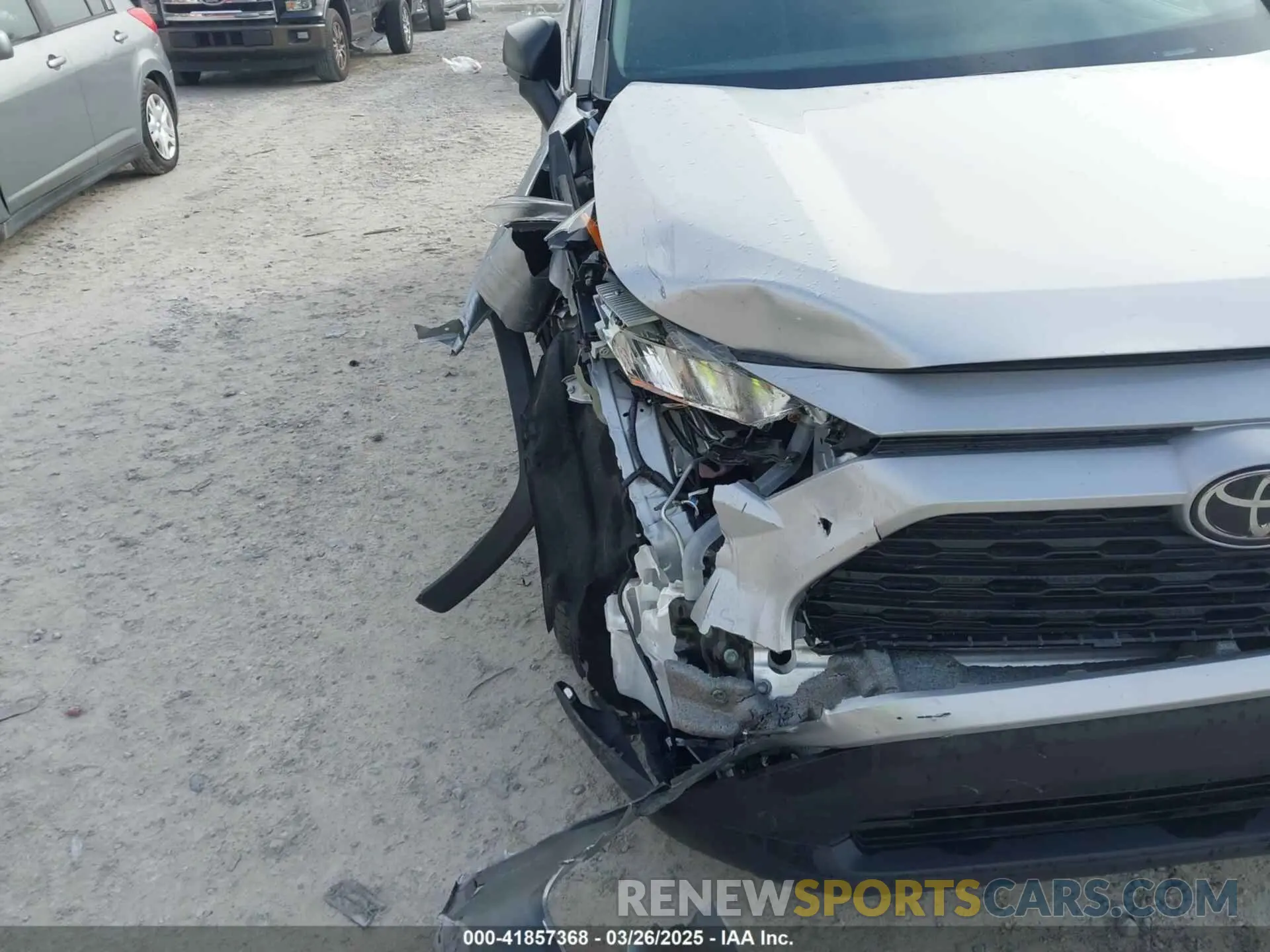 6 Фотография поврежденного автомобиля 2T3H1RFV4NC209172 TOYOTA RAV4 2022