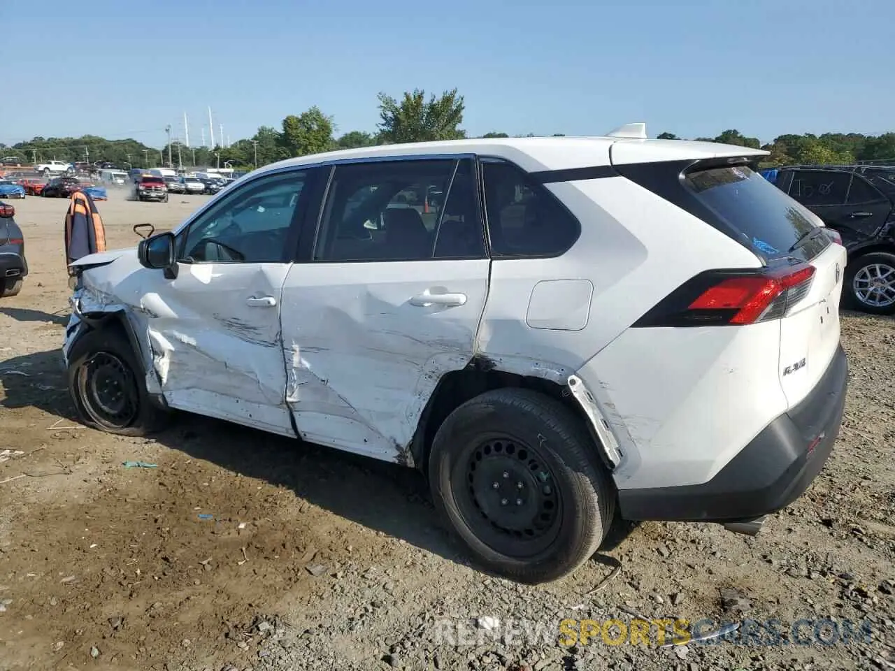 2 Photograph of a damaged car 2T3H1RFV4NW188161 TOYOTA RAV4 2022