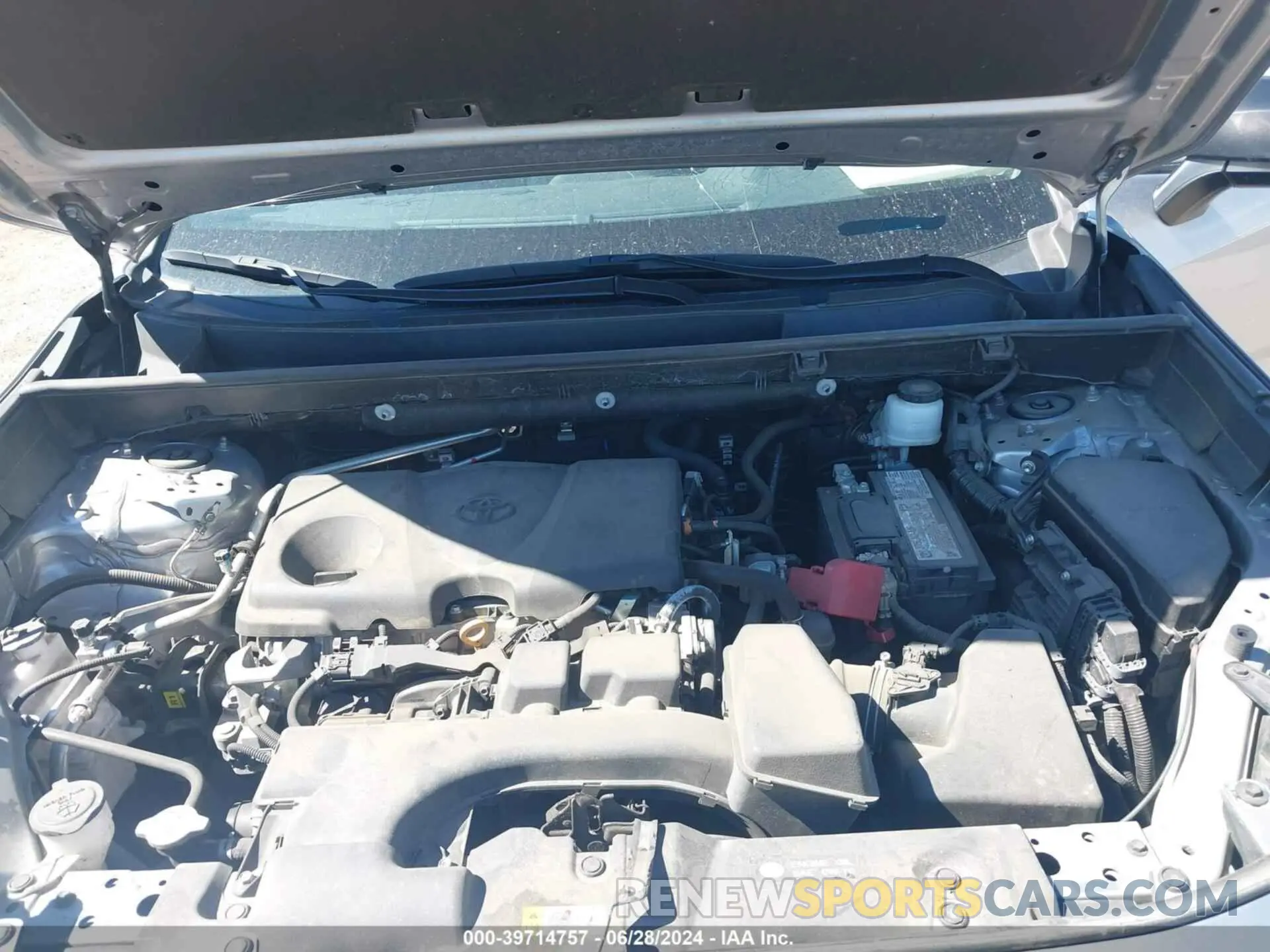 10 Фотография поврежденного автомобиля 2T3H1RFV5NC192141 TOYOTA RAV4 2022