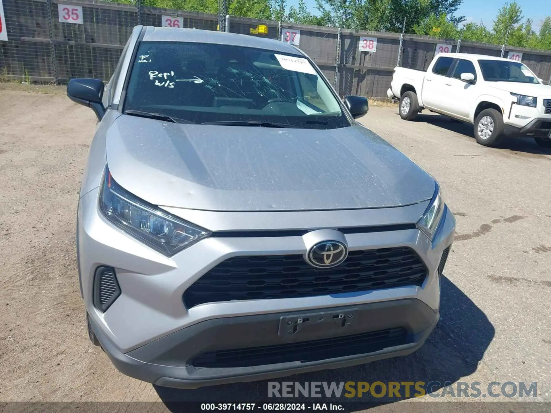 12 Фотография поврежденного автомобиля 2T3H1RFV5NC192141 TOYOTA RAV4 2022