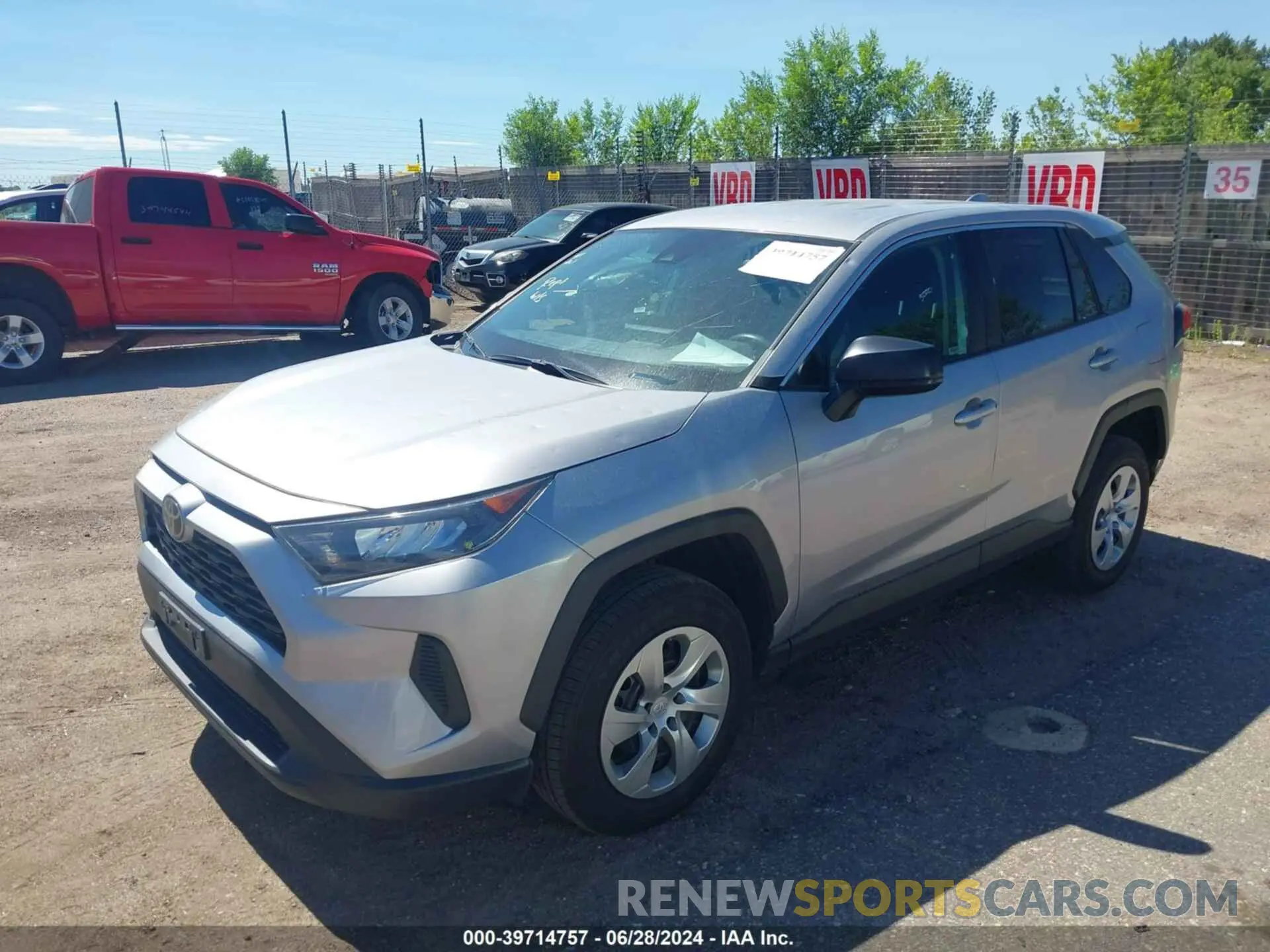 2 Фотография поврежденного автомобиля 2T3H1RFV5NC192141 TOYOTA RAV4 2022
