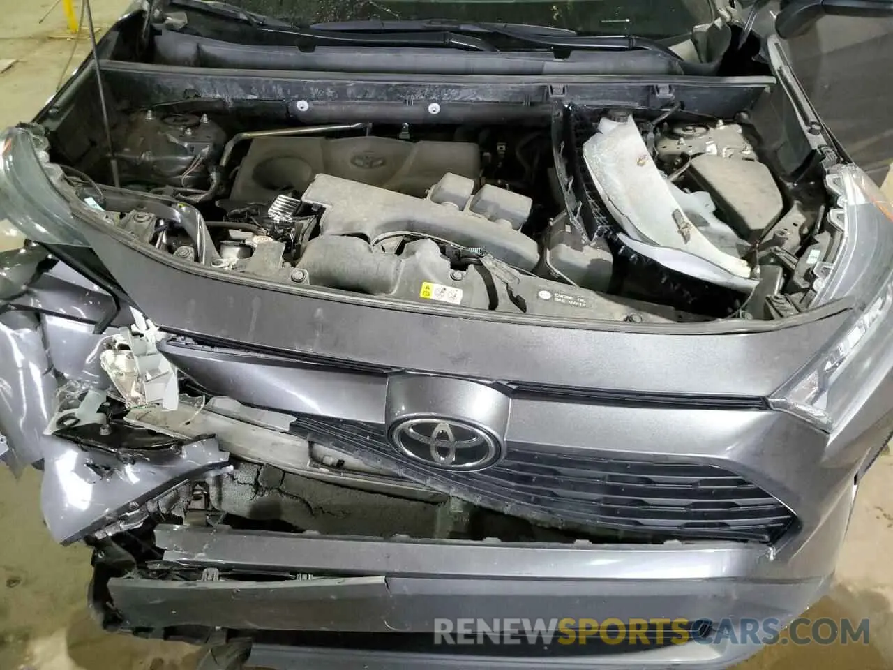 12 Фотография поврежденного автомобиля 2T3H1RFV5NC213294 TOYOTA RAV4 2022