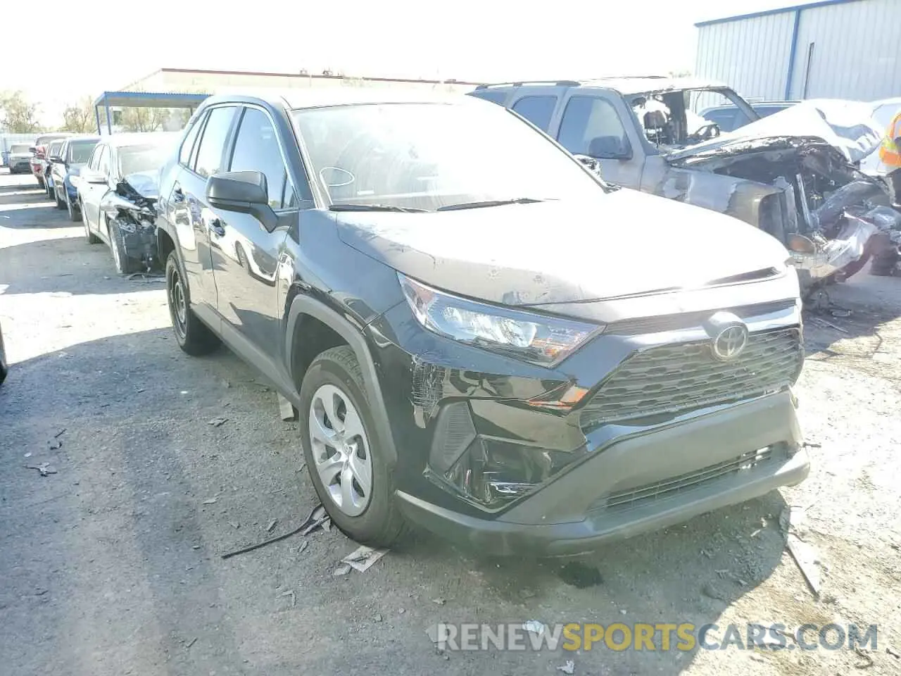 1 Фотография поврежденного автомобиля 2T3H1RFV6NC180029 TOYOTA RAV4 2022