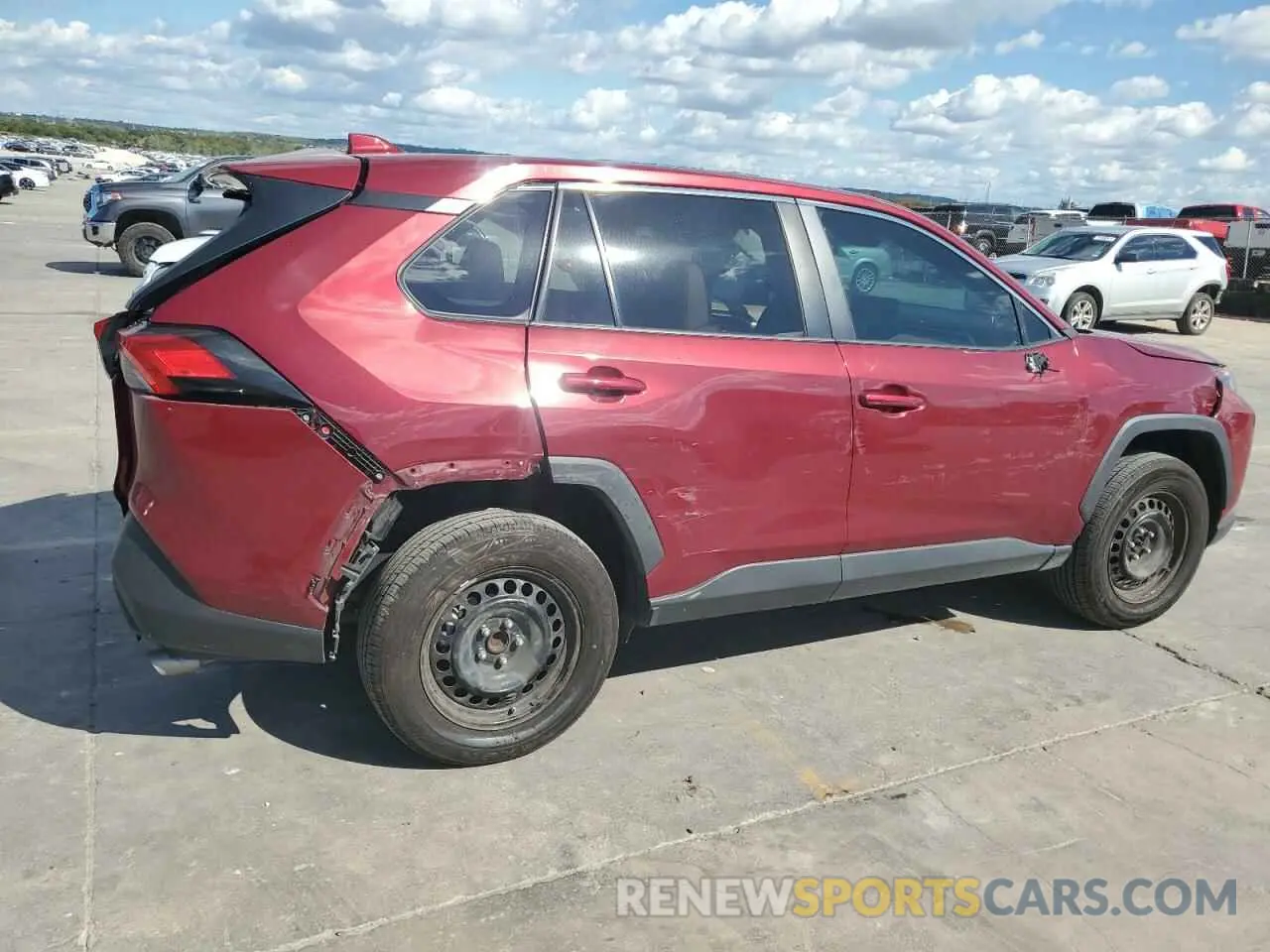 3 Фотография поврежденного автомобиля 2T3H1RFV6NW192860 TOYOTA RAV4 2022