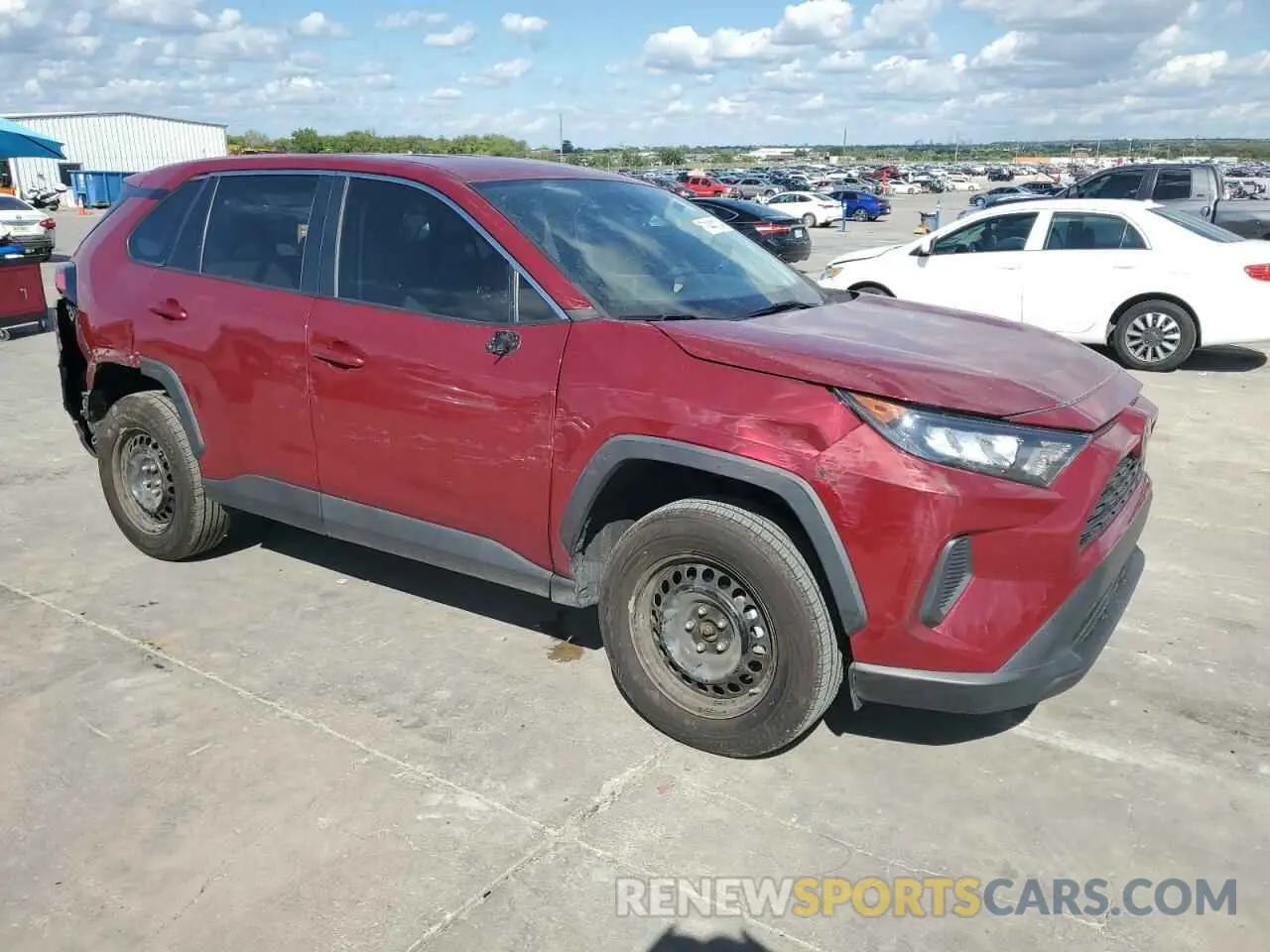 4 Фотография поврежденного автомобиля 2T3H1RFV6NW192860 TOYOTA RAV4 2022