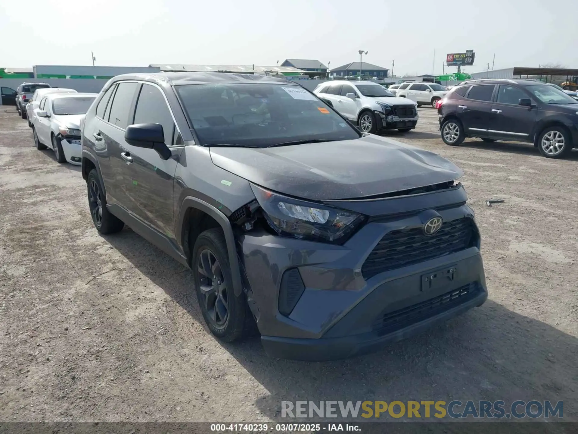 1 Фотография поврежденного автомобиля 2T3H1RFV6NW216641 TOYOTA RAV4 2022