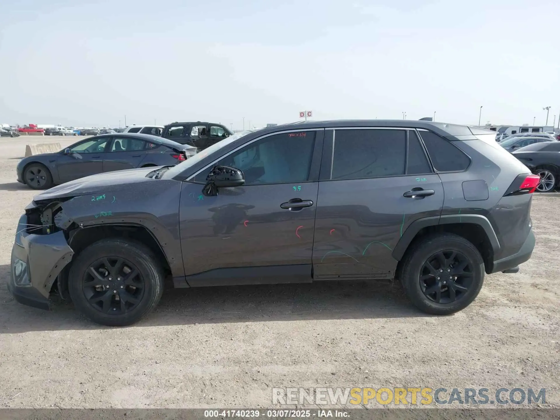 14 Фотография поврежденного автомобиля 2T3H1RFV6NW216641 TOYOTA RAV4 2022