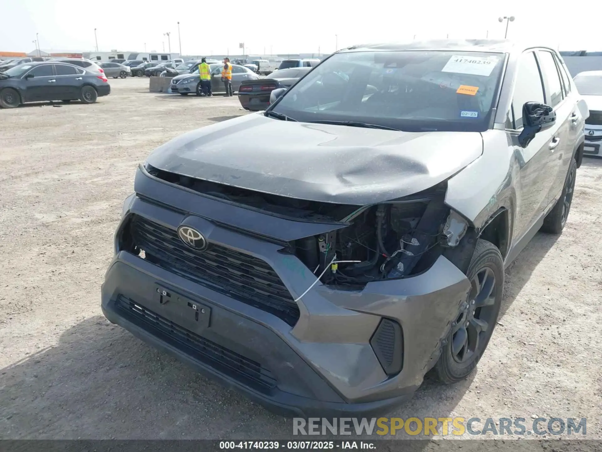 6 Фотография поврежденного автомобиля 2T3H1RFV6NW216641 TOYOTA RAV4 2022