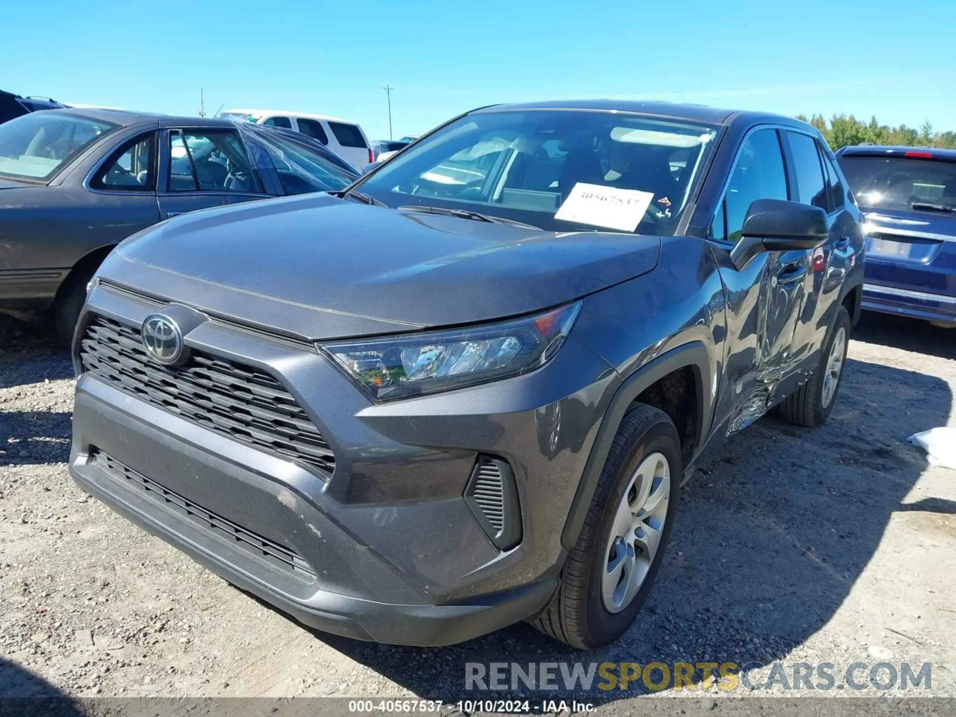 2 Photograph of a damaged car 2T3H1RFV6NW224075 TOYOTA RAV4 2022