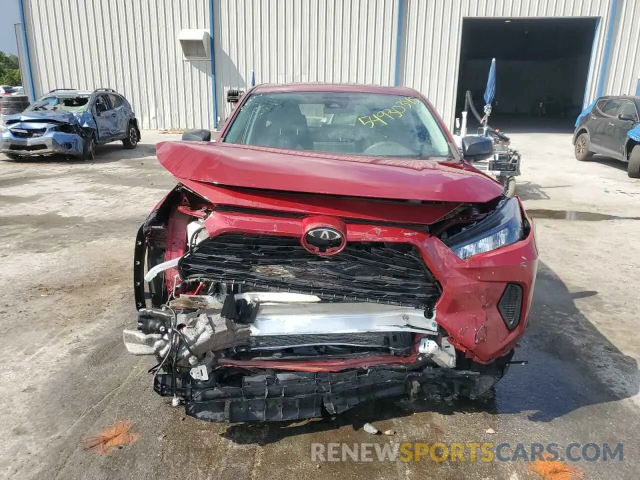 5 Photograph of a damaged car 2T3H1RFV6NW231611 TOYOTA RAV4 2022