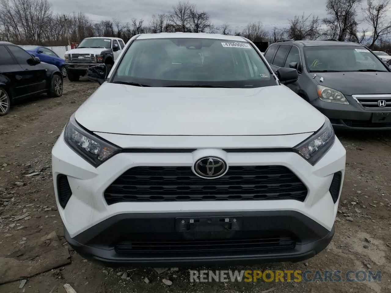 5 Фотография поврежденного автомобиля 2T3H1RFV7NW202294 TOYOTA RAV4 2022