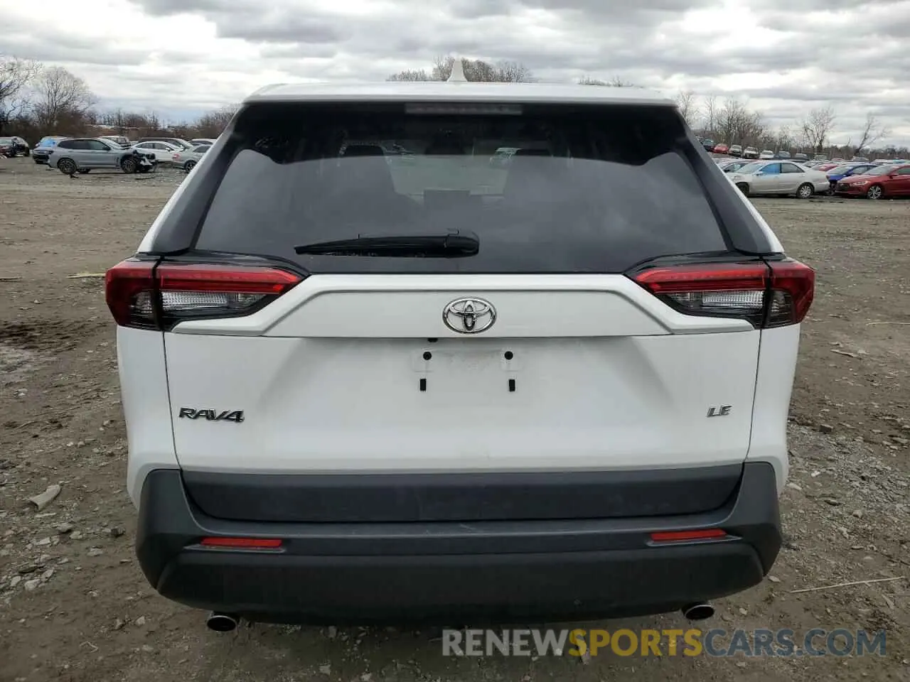 6 Фотография поврежденного автомобиля 2T3H1RFV7NW202294 TOYOTA RAV4 2022