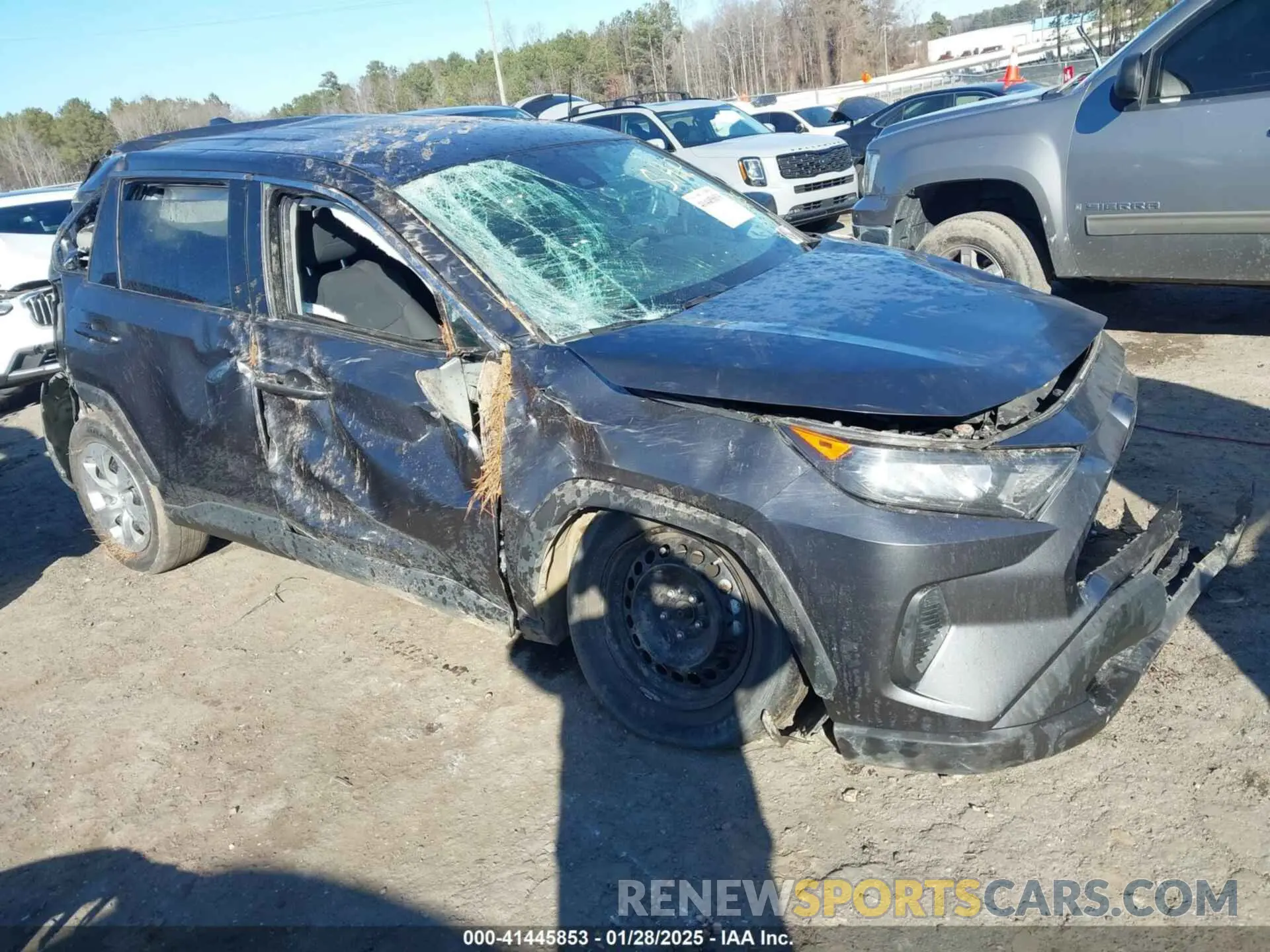1 Фотография поврежденного автомобиля 2T3H1RFV8NC186110 TOYOTA RAV4 2022