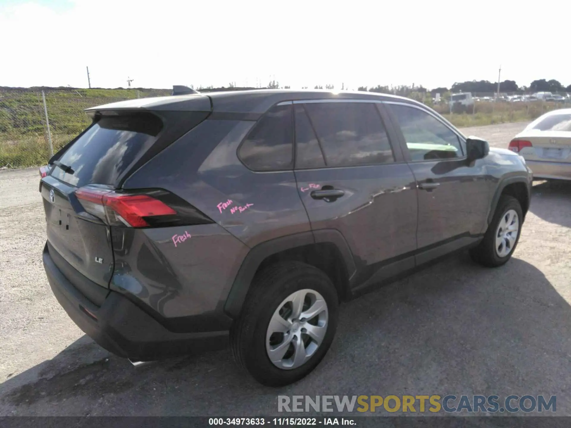 4 Фотография поврежденного автомобиля 2T3H1RFV9NC191400 TOYOTA RAV4 2022