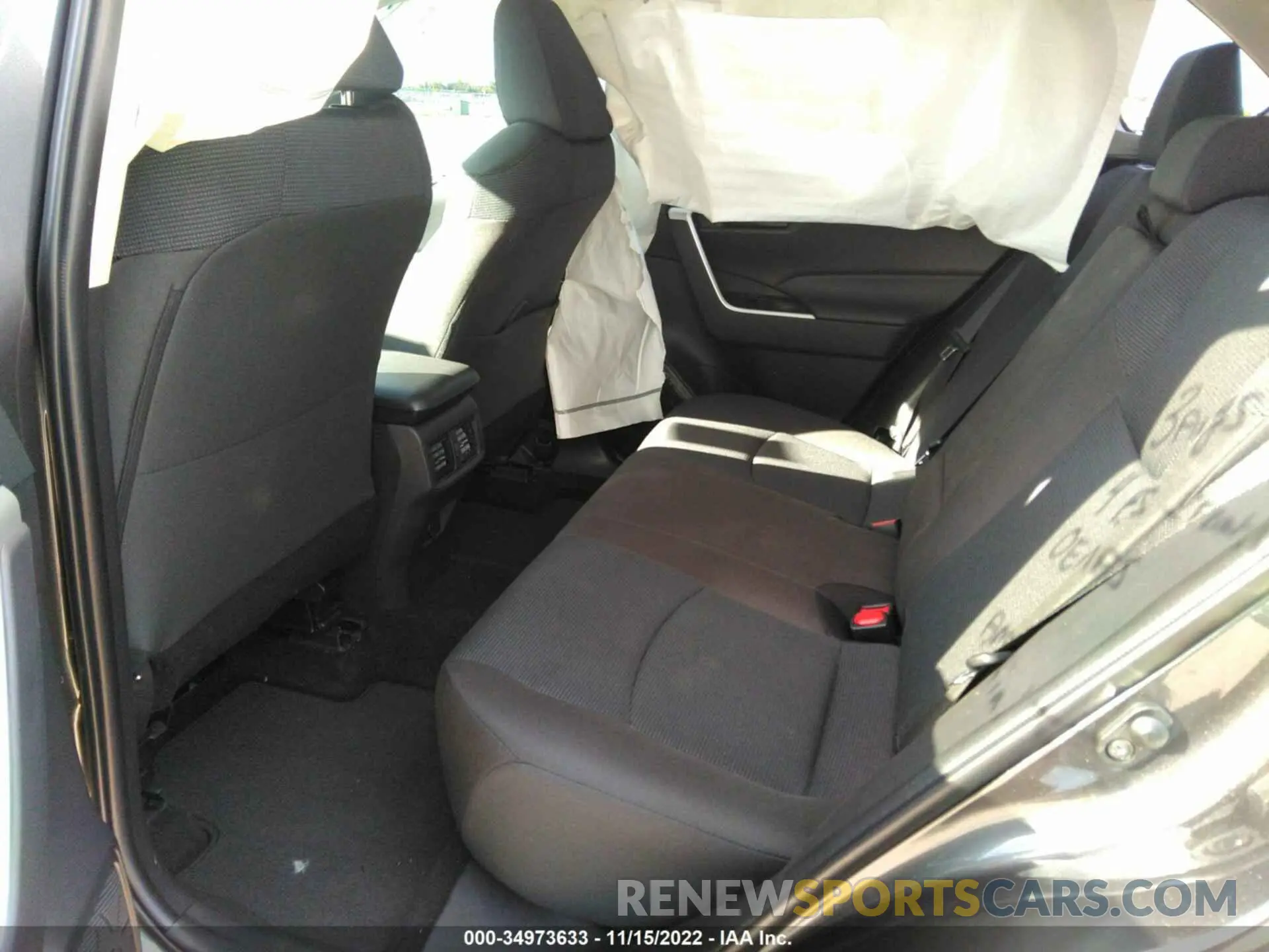 8 Фотография поврежденного автомобиля 2T3H1RFV9NC191400 TOYOTA RAV4 2022