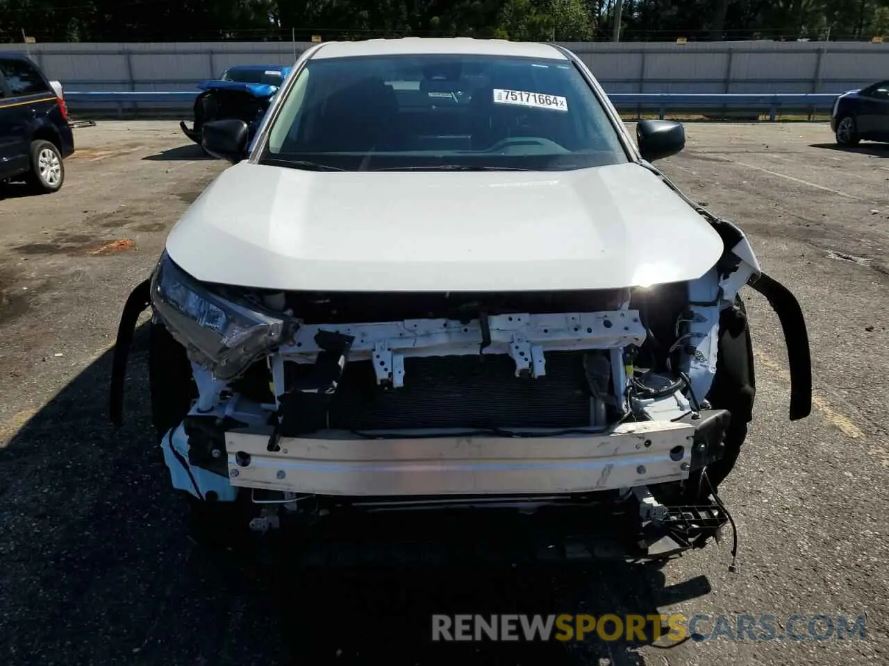 5 Фотография поврежденного автомобиля 2T3H1RFV9NC192613 TOYOTA RAV4 2022